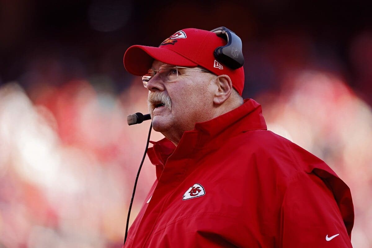 Andy Reid, entraîneur-chef des Chiefs