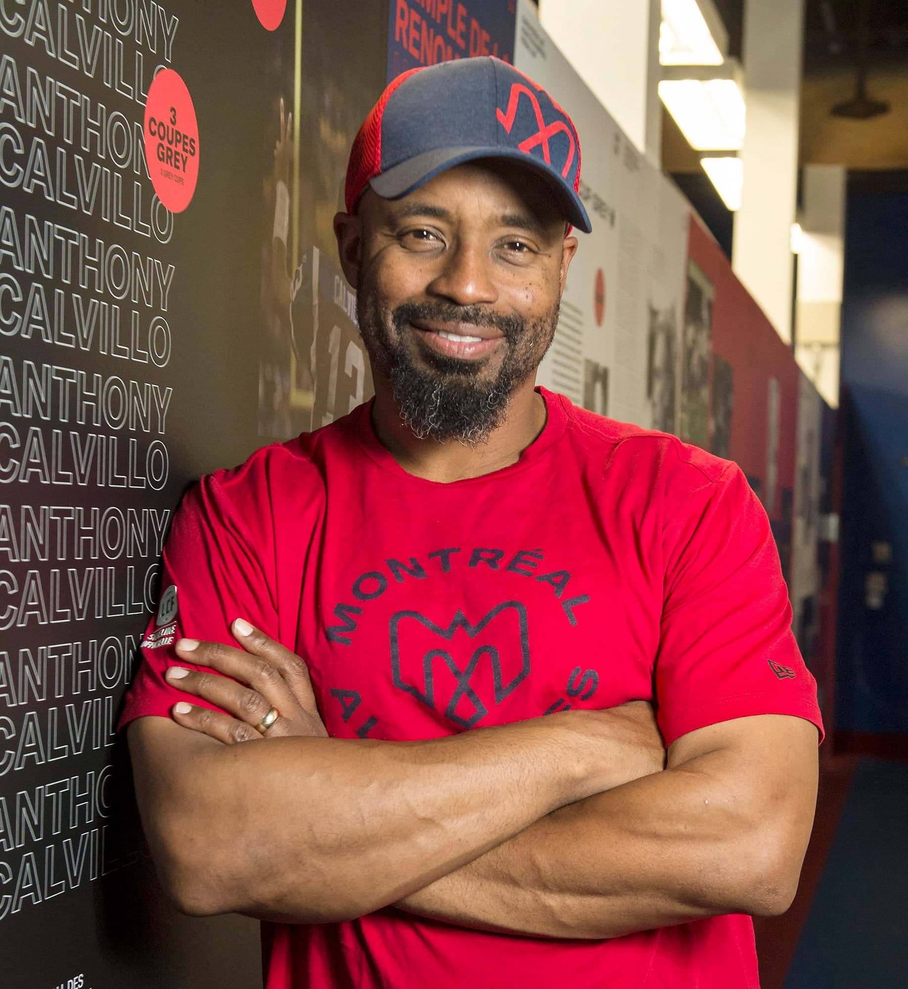 L’entraîneur-chef des Alouettes, Khari Jones.