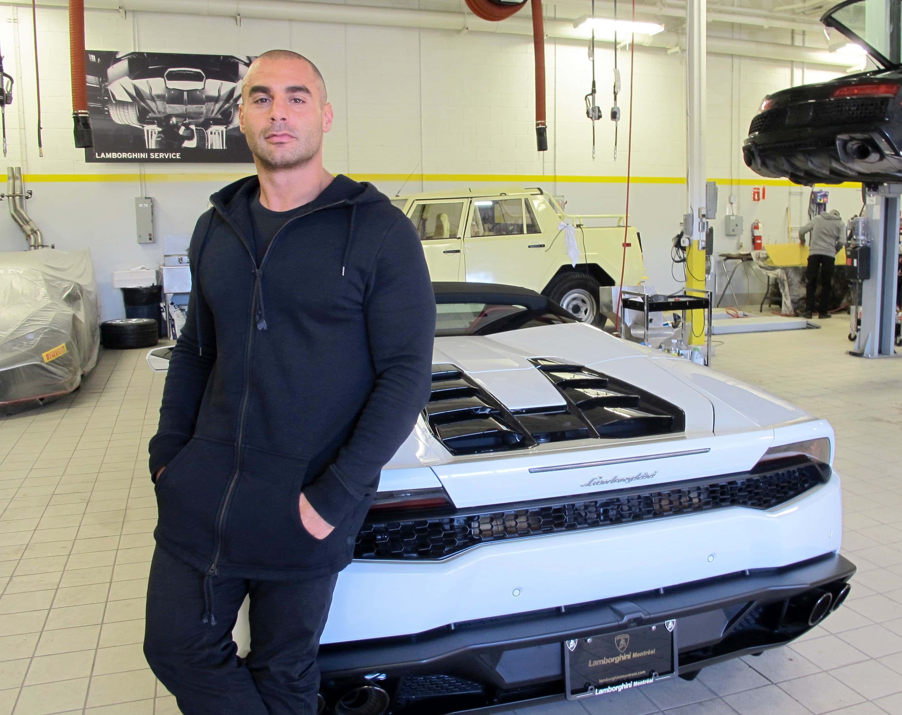 Pasquelle Scotti, directeur général de Lamborghini Montréal.