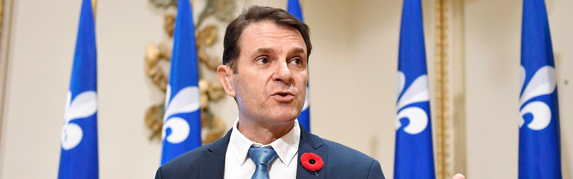 Le ministre des Transports, François Bonnardel