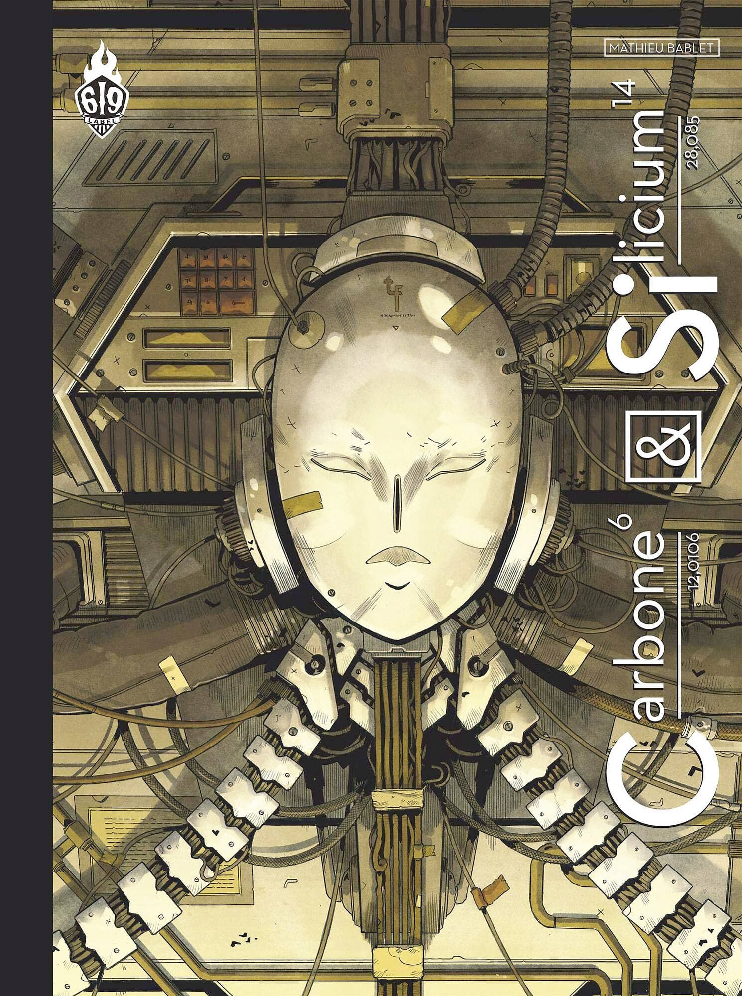 <b><i>Carbone & Silicium</i></b><br/>
Mathieu Bablet<br/>
Éd. Ankama