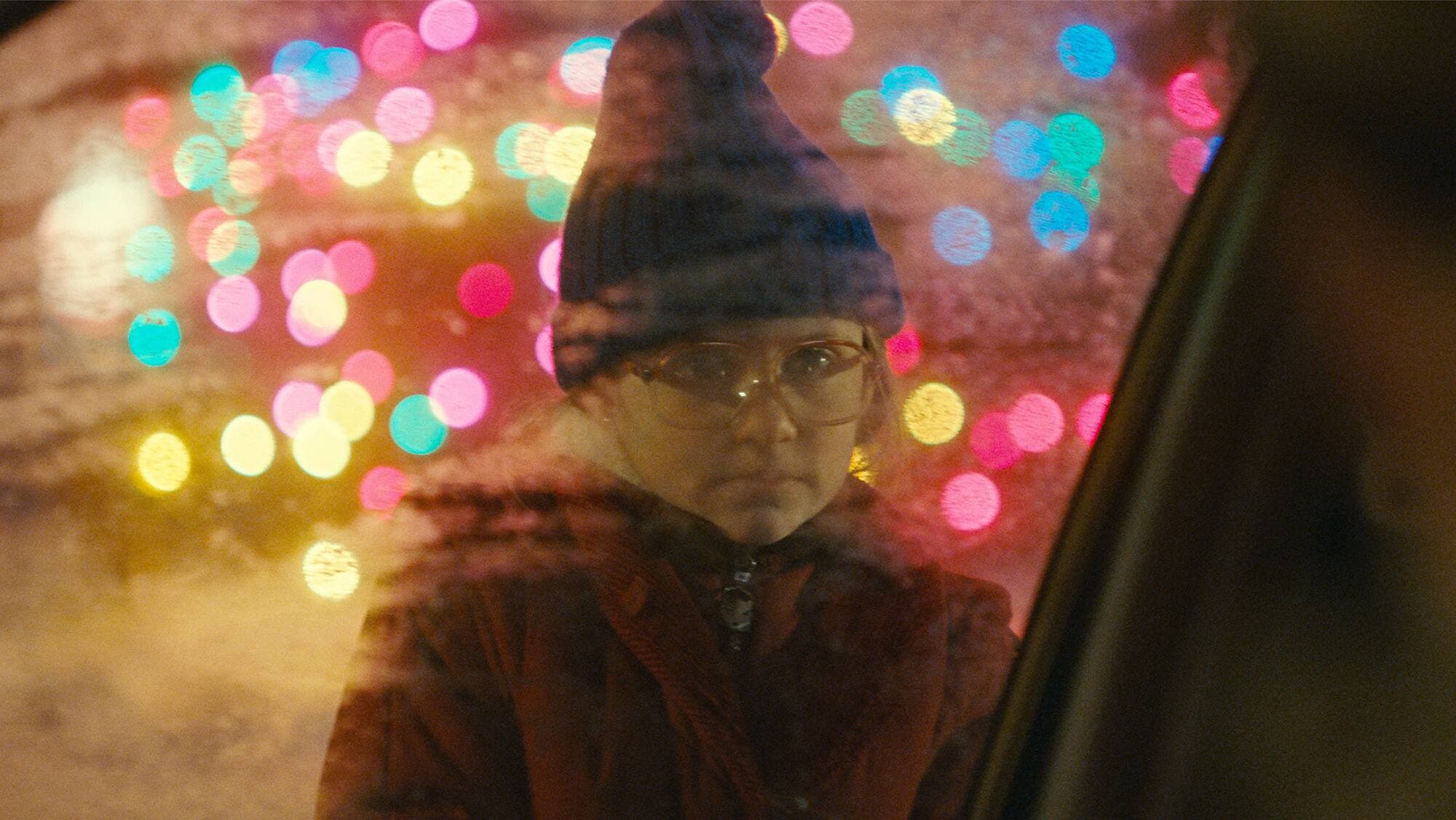 La jeune actrice Lilou Roy-Lanouette dans une scène du court métrage <i>Les grandes claques</i>.