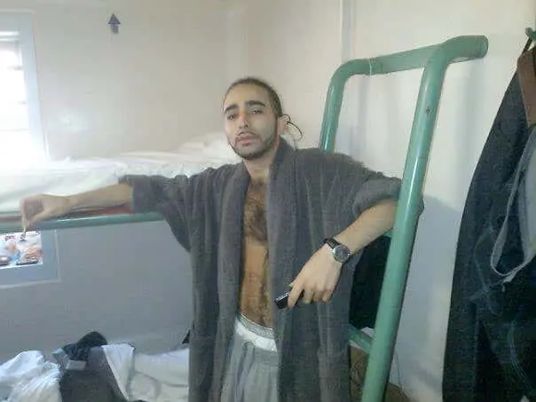 L’ex-chef du gang les Diplomats Jonathan Klor sur une photo prise à la prison de Rivière-des-Prairies en 2012.