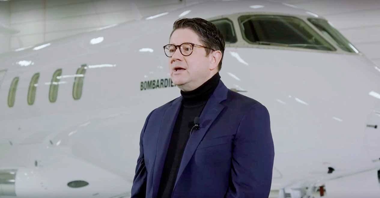 Le grand patron de Bombardier, Éric Martel, s’est adressé aux investisseurs hier lors d’un événement en ligne.