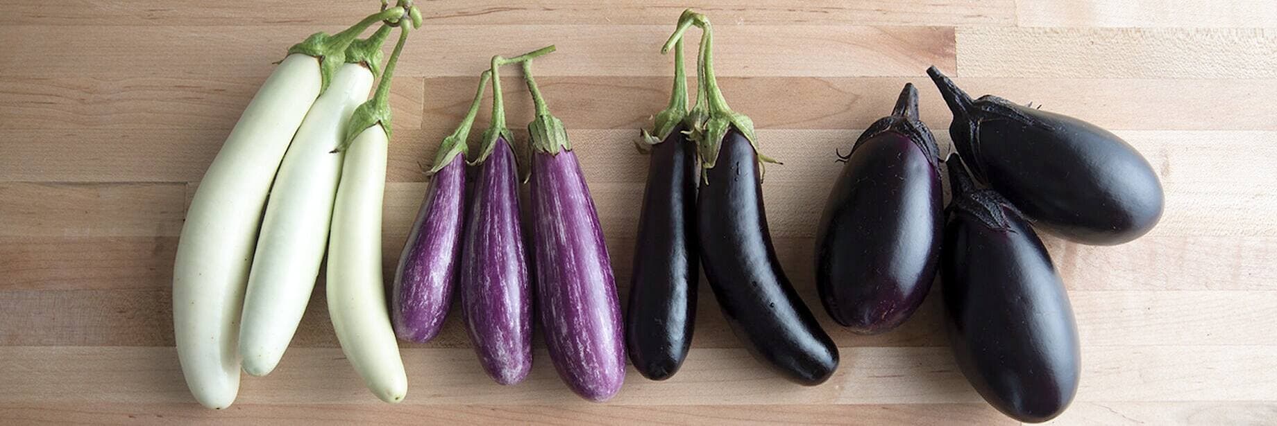 Il existe plusieurs cultivars de mini aubergines qui poussent très bien en pots et sont idéals pour les espaces restreints.