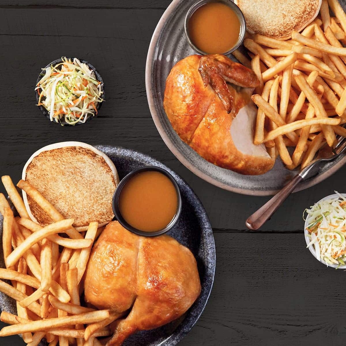 En tournée, le St-Hubert est souvent un choix populaire!