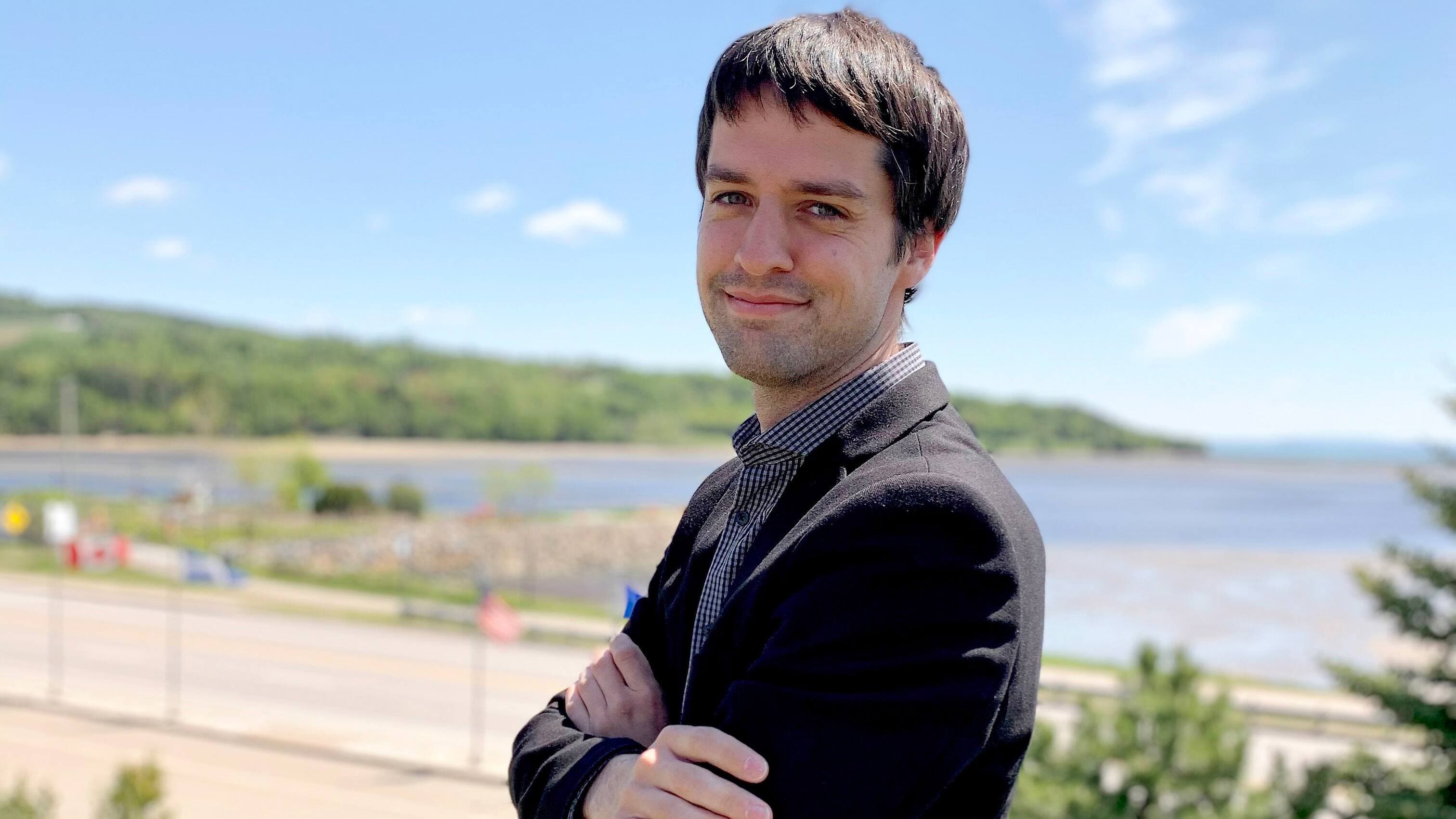 Le directeur général de Tourisme Charlevoix, Mitchell Dion.