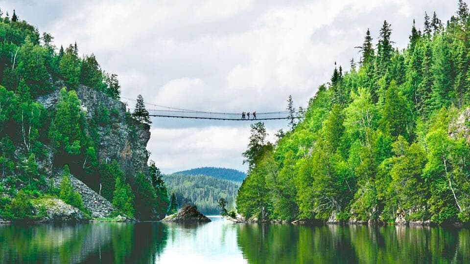 Le parc national d’Aiguebelle en Abitibi-Témiscamingue.