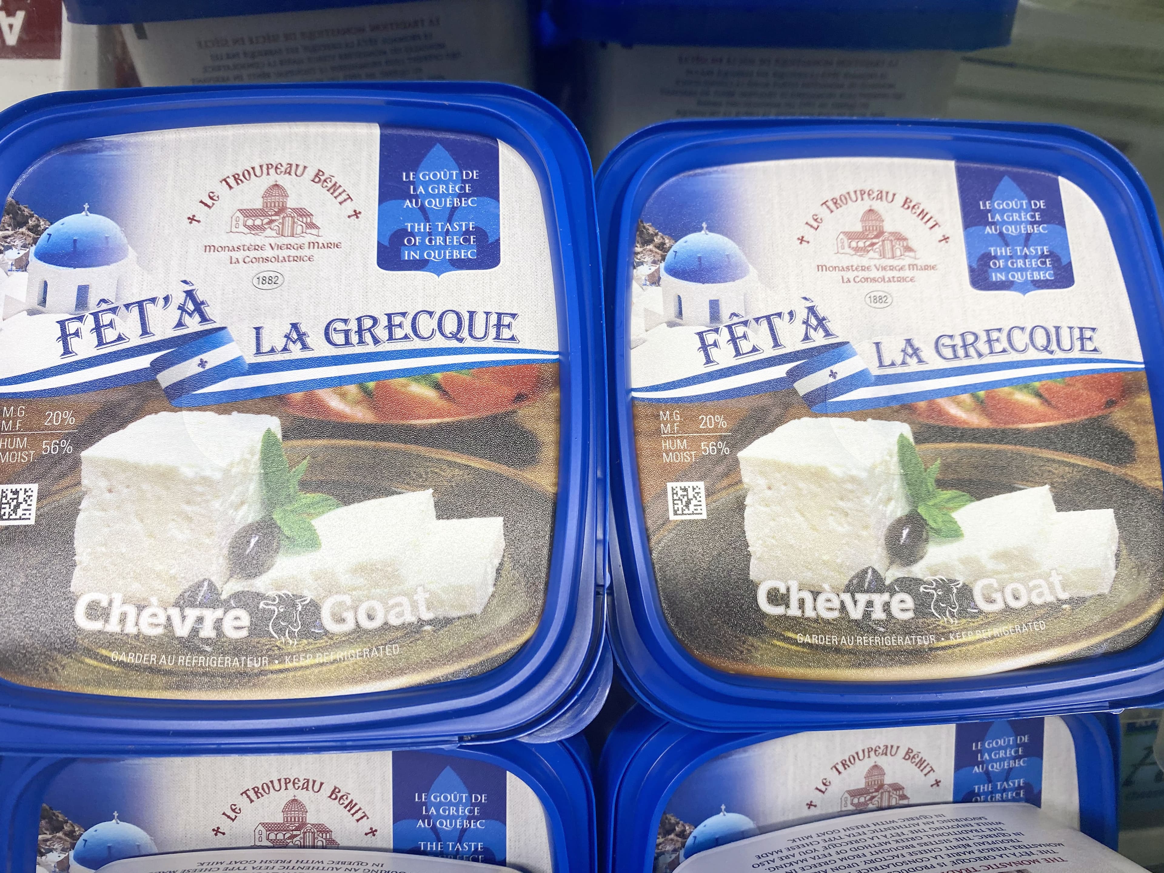 Feta au lait de chèvre de Le Troupeau bénit