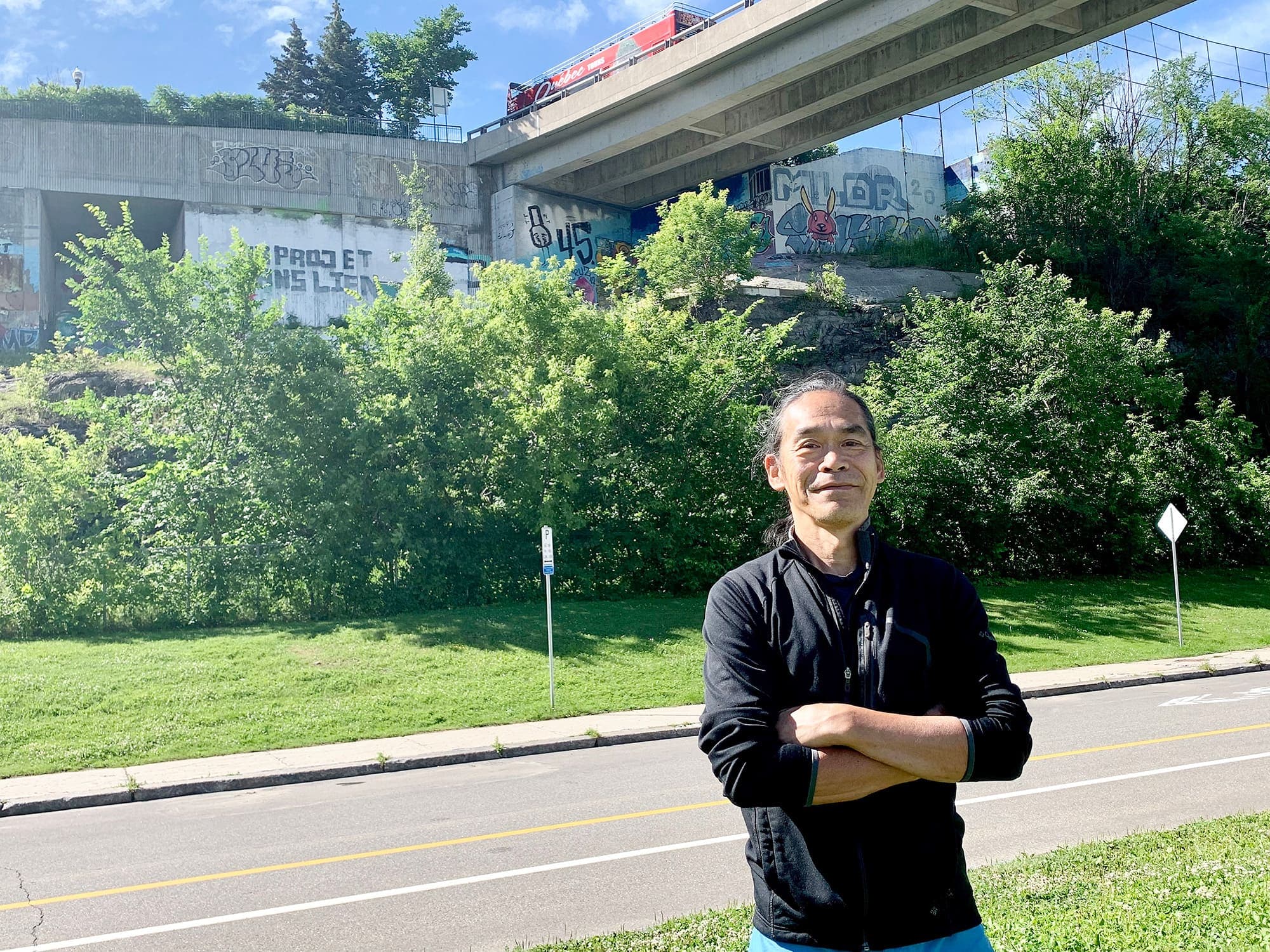 Napoléon Woo, propriétaire du restaurant «Wok N Roll»