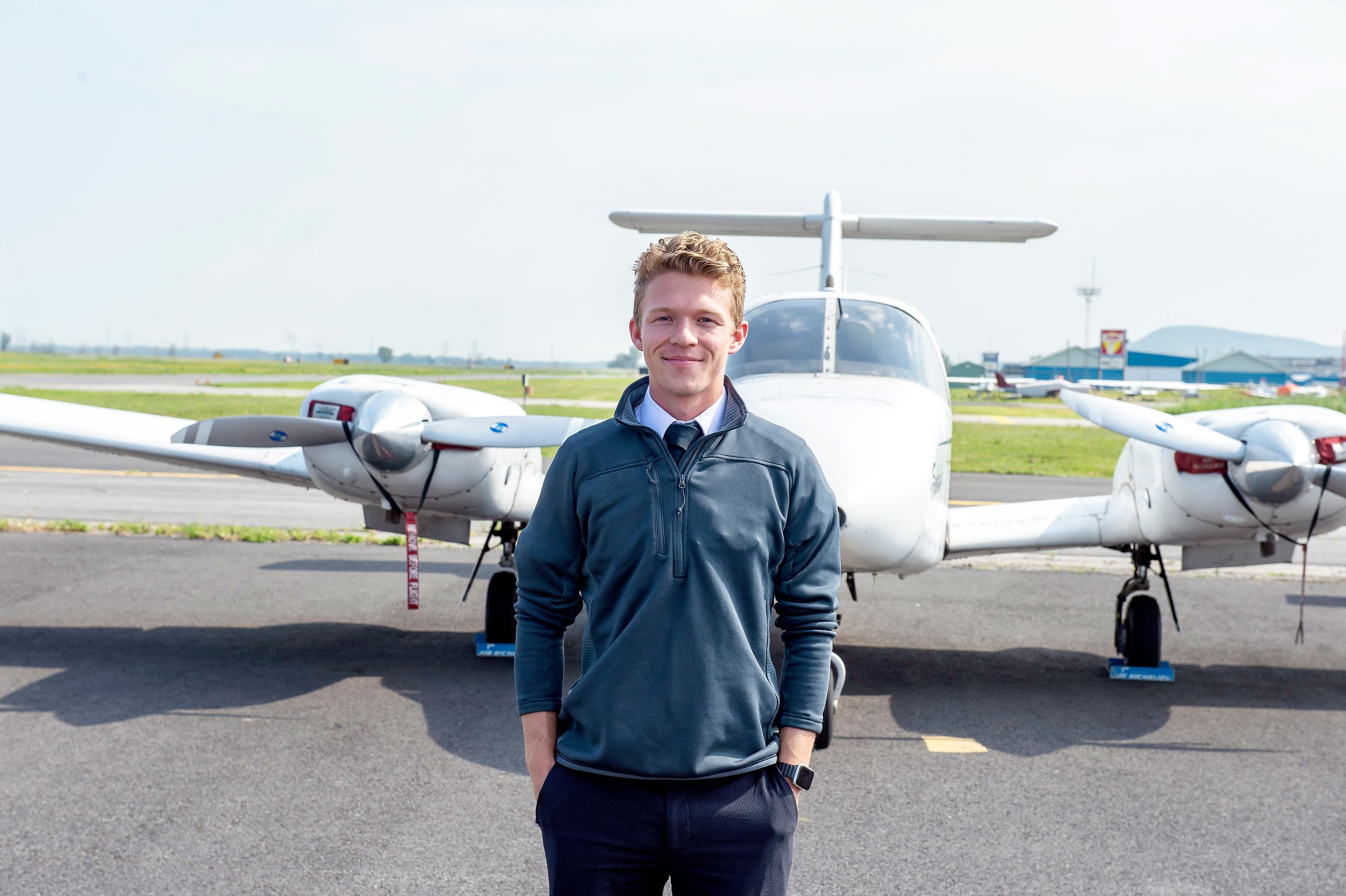 Alexandre Moranville-Balesdent s’envolera pour Yellowknife le 18 août et commencera à travailler pour North-Wright Air cinq jours plus tard.