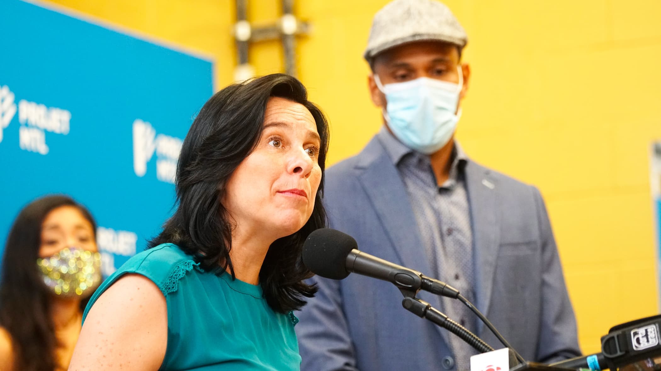 La mairesse Valérie Plante