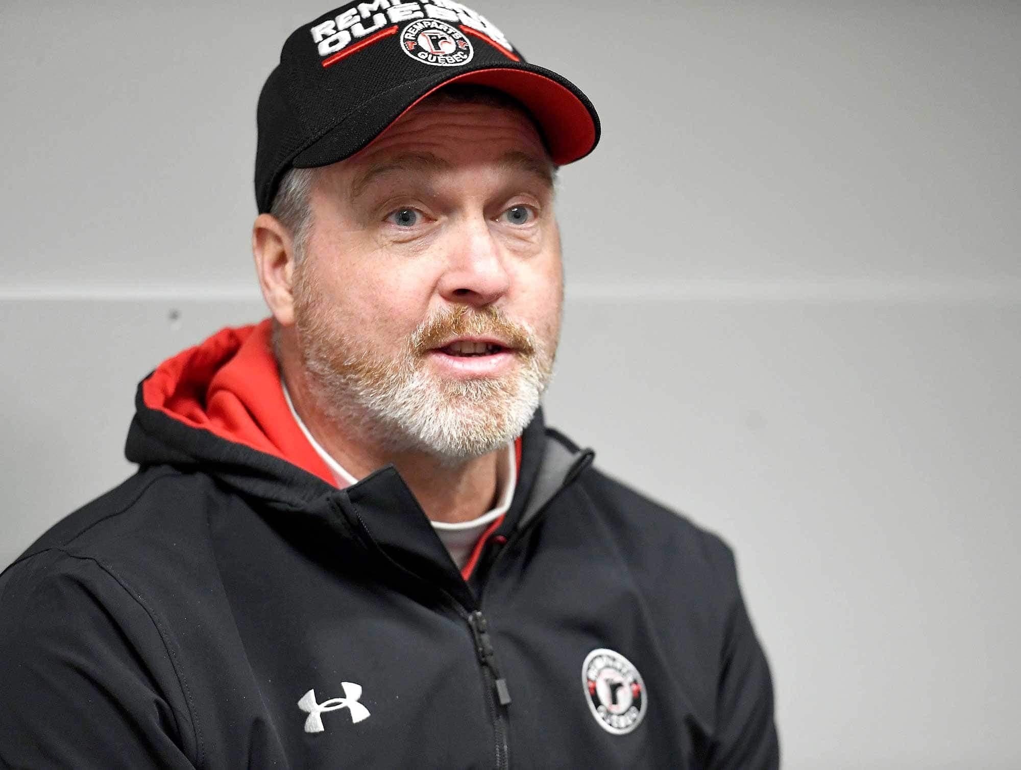 Le pilote des Remparts, Patrick Roy.