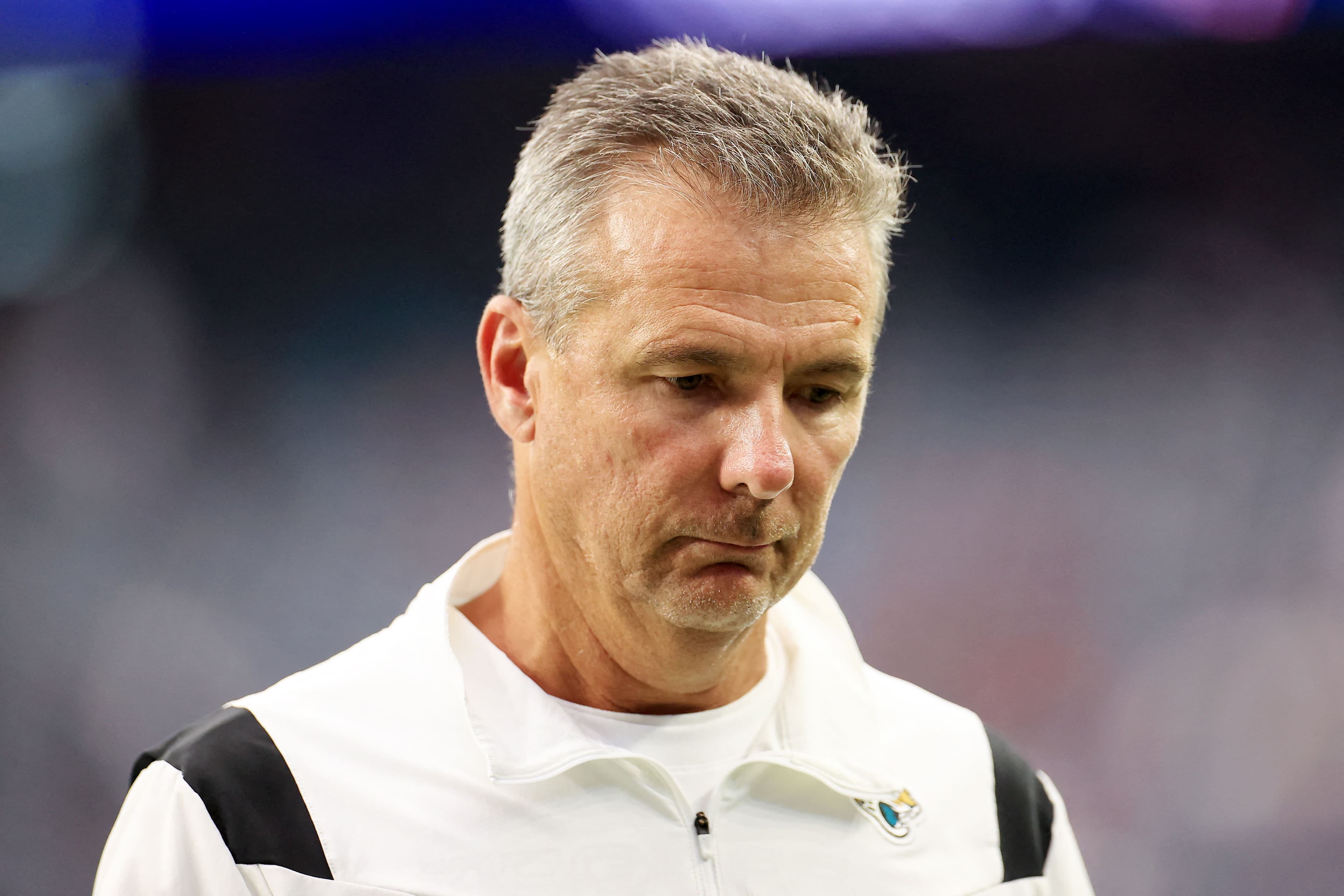 L’entraîneur-chef des Jaguars de Jacksonville, Urban Meyer, n’a pas encore connu la victoire cette saison.