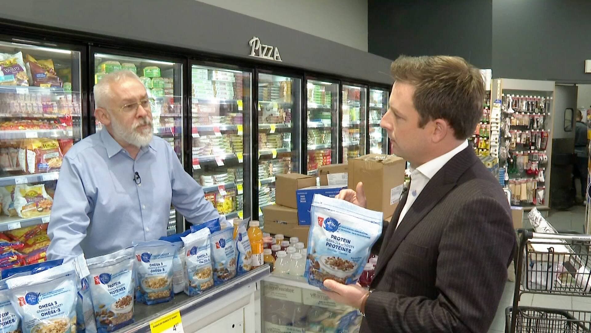 Franck Hénot, propriétaire de l’Intermarché Boyer depuis 15 ans.