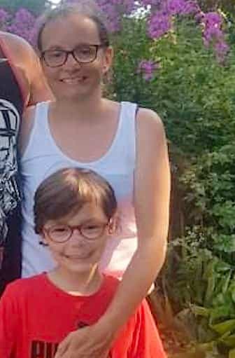 Geneviève Lapointe et son fils Isaac.