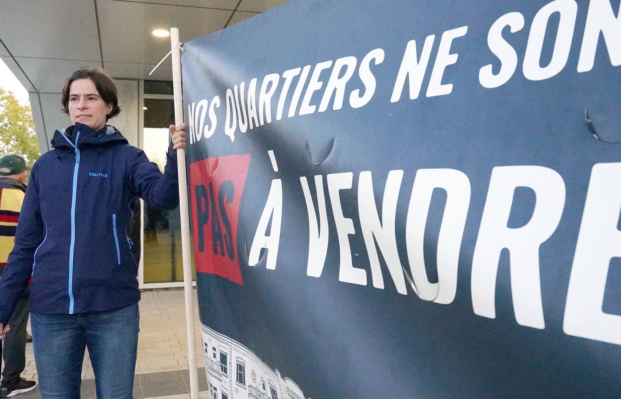 Rosalie Bélanger-Rioux, présente lors du conseil municipal.