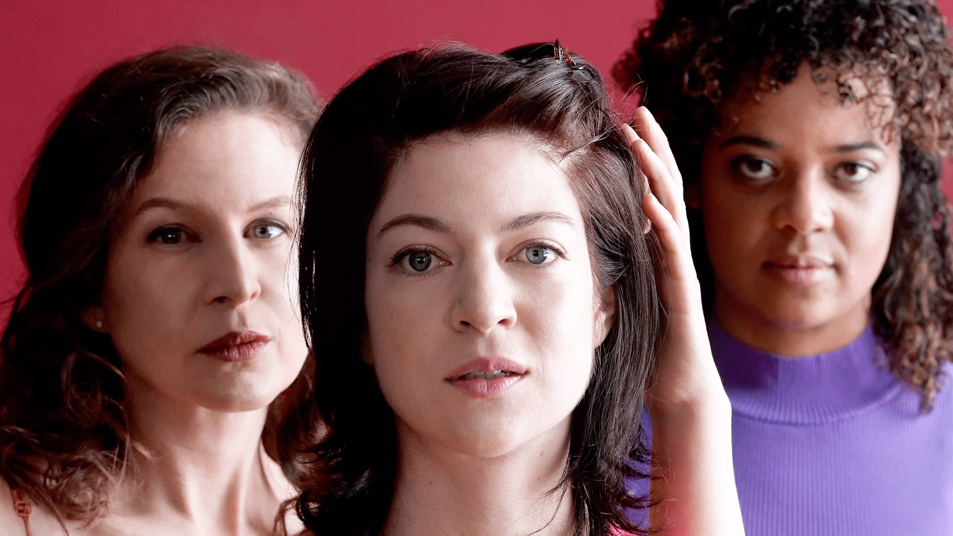 Éveline Gélinas, Emmanuelle Lussier-Martinez et Anne Beaupré Moulounda.