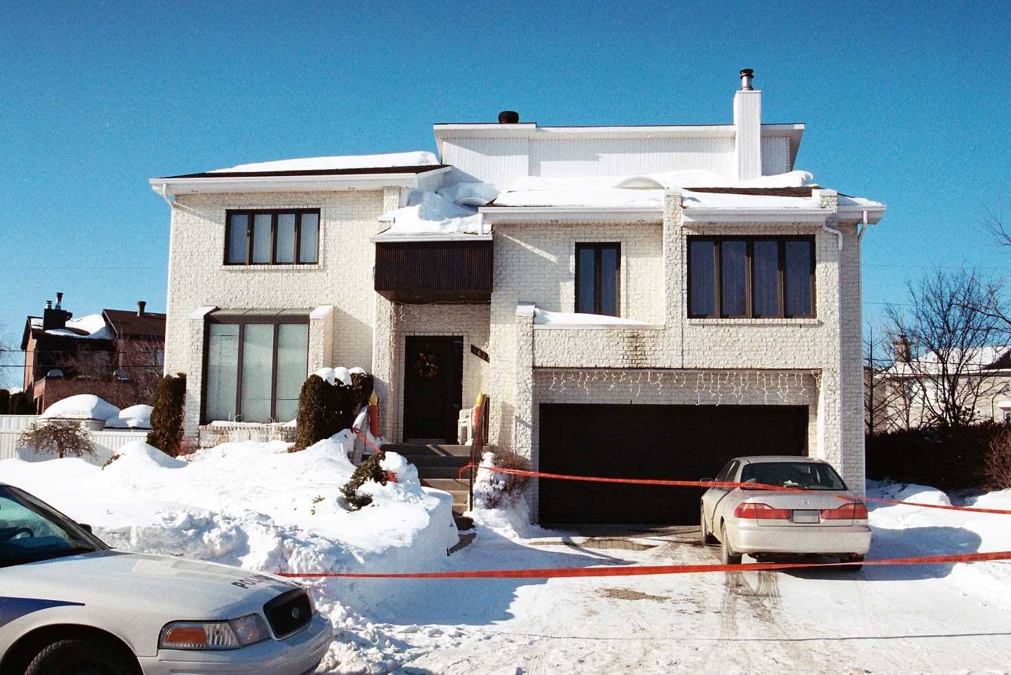 La résidence où Nadia Panarello a été trouvée morte en 2004.