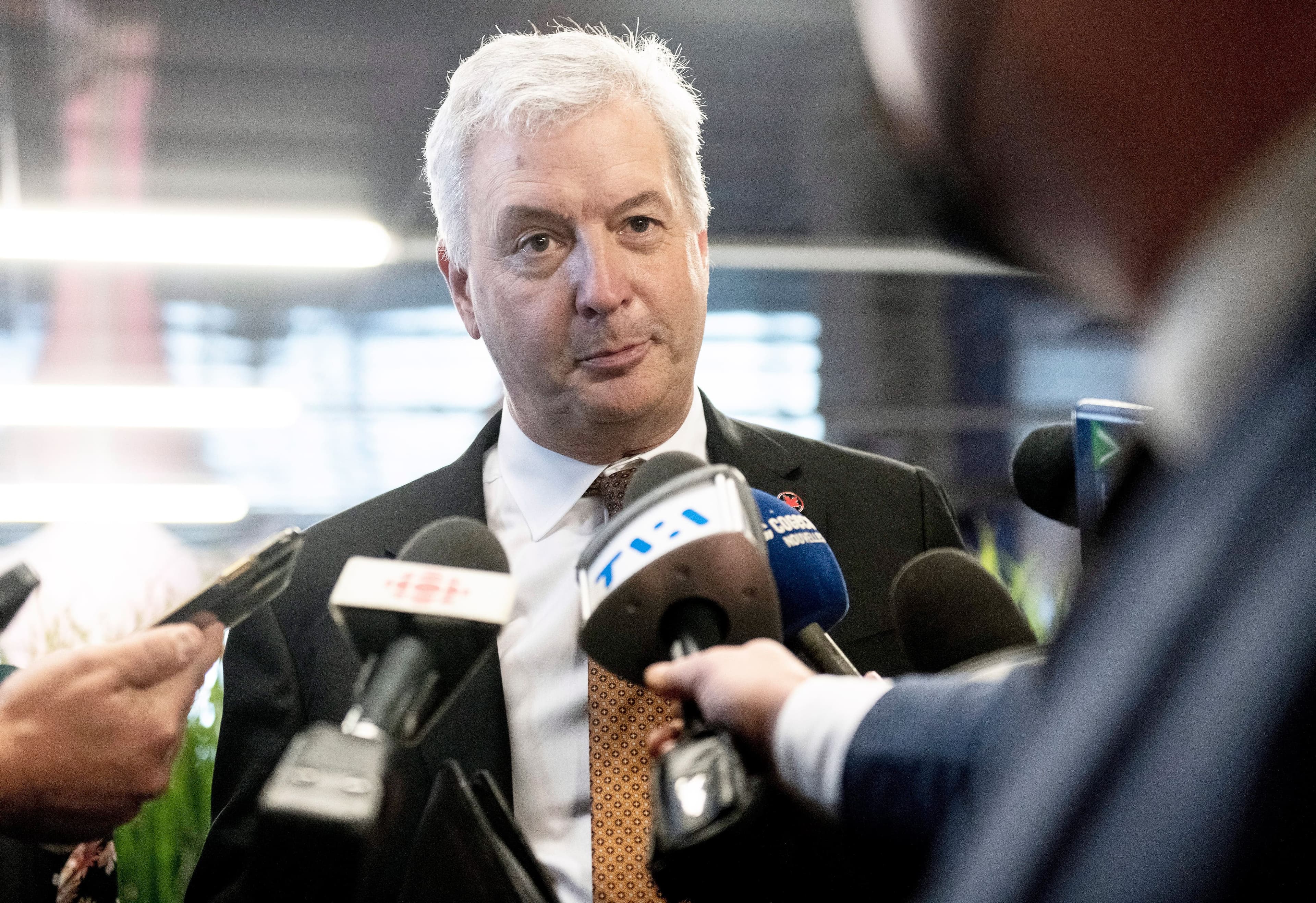 Le PDG d’Air Canada, Michael Rousseau.