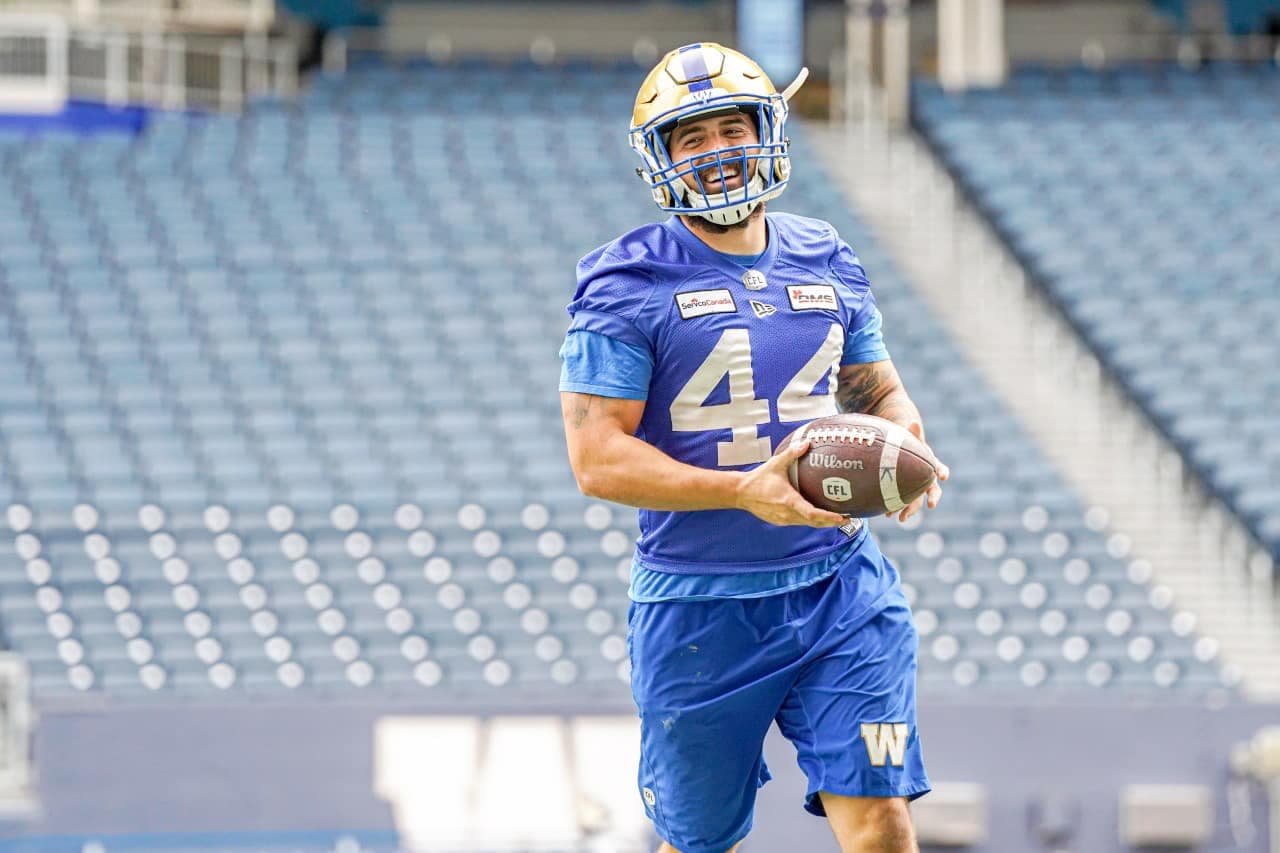 Avec 11 plaqués défensifs et sept autres sur les unités spéciales, Shayne Gauthier est un des artisans des succès des Blue Bombers cette saison.