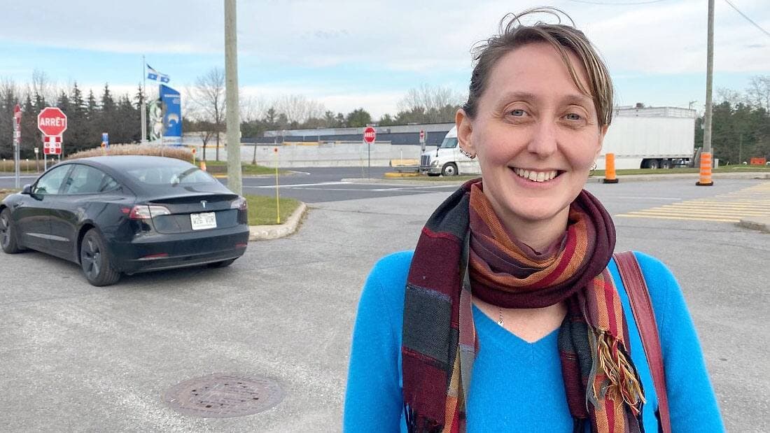 Anouk Desgroseilliers a traversé plusieurs fois la frontière lors des derniers mois.