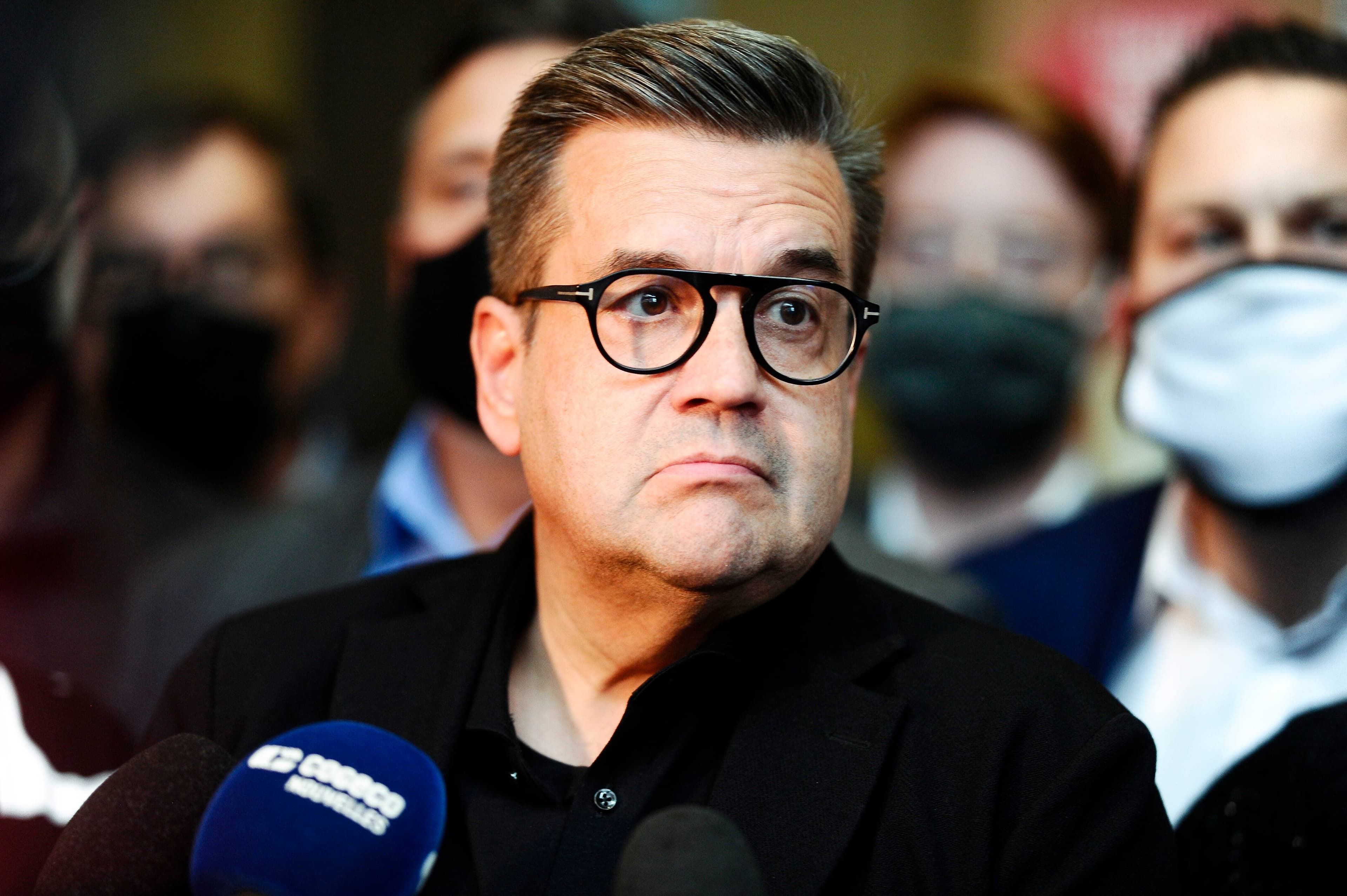 Denis Coderre a finalement rencontré les médias, hier, après sa cuisante défaite de dimanche.