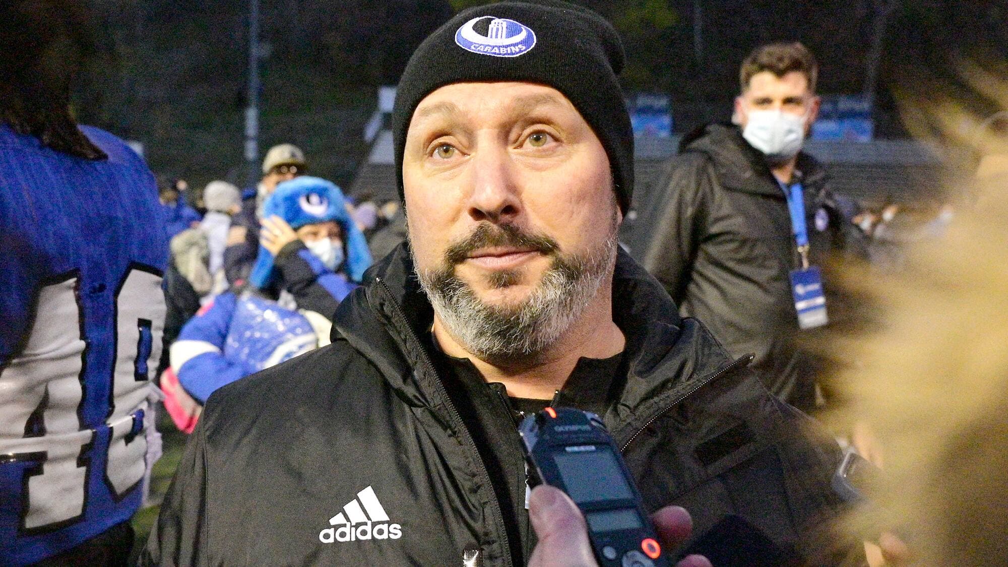 L’entraîneur-chef des Carabins, Marco Iadeluca