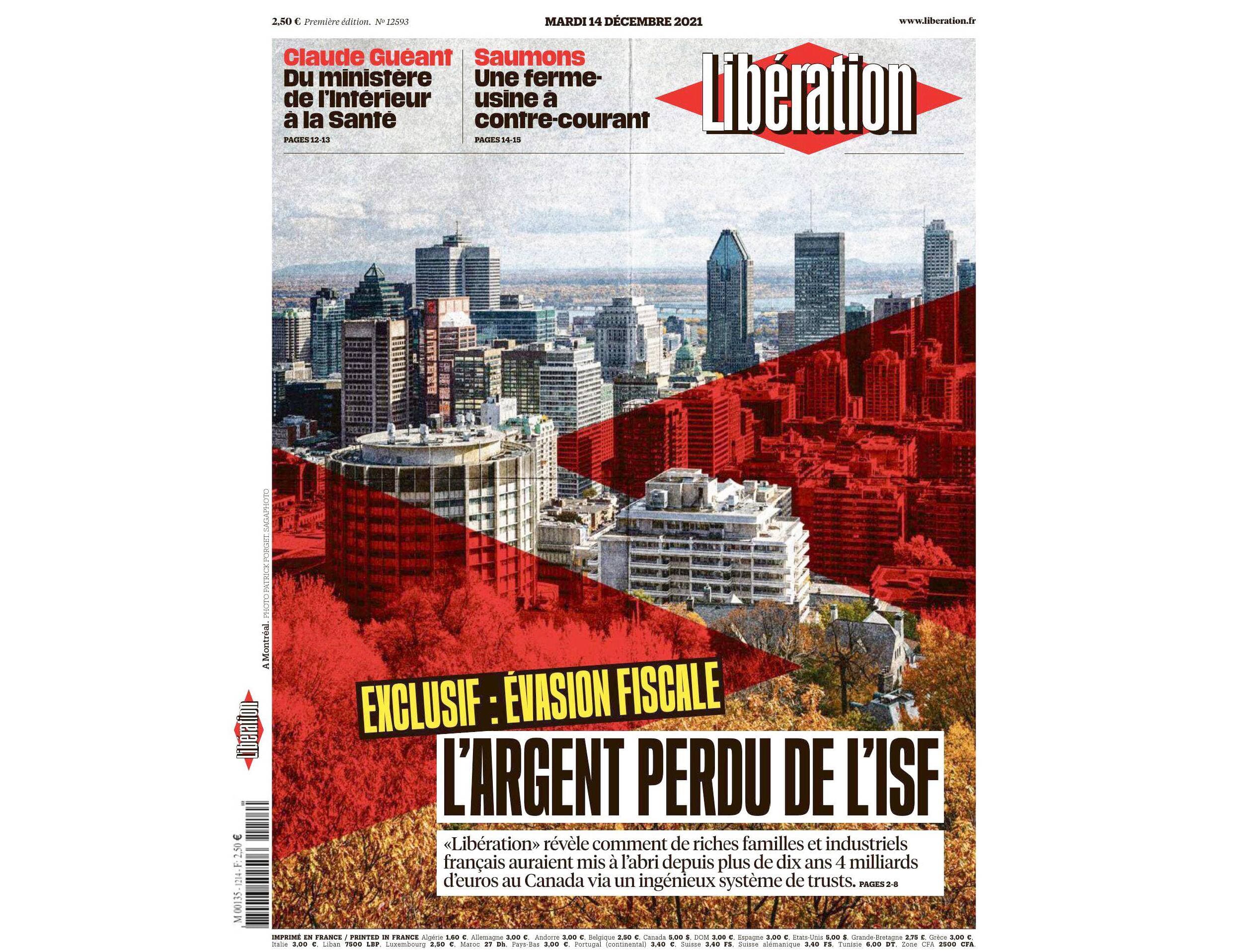 Captures d’écran, Libération