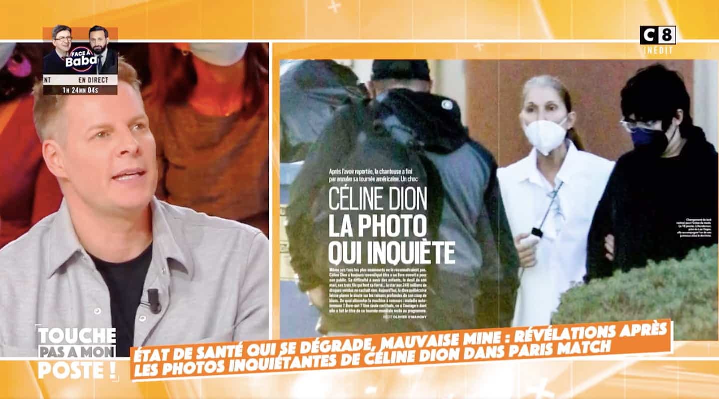 Le chroniqueur français Matthieu Delormeau a commenté les photos du Paris Match sur le plateau de Touche pas à mon poste!, alléguant que la chanteuse souffrirait de dépression.