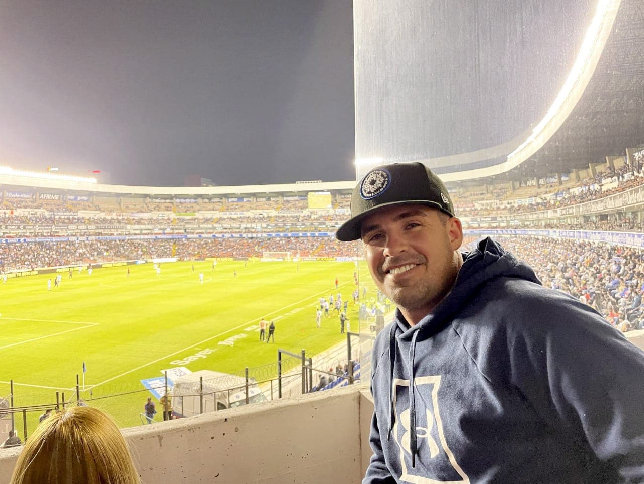 Mario Michel est un habitué des matchs de soccer en sol mexicain.