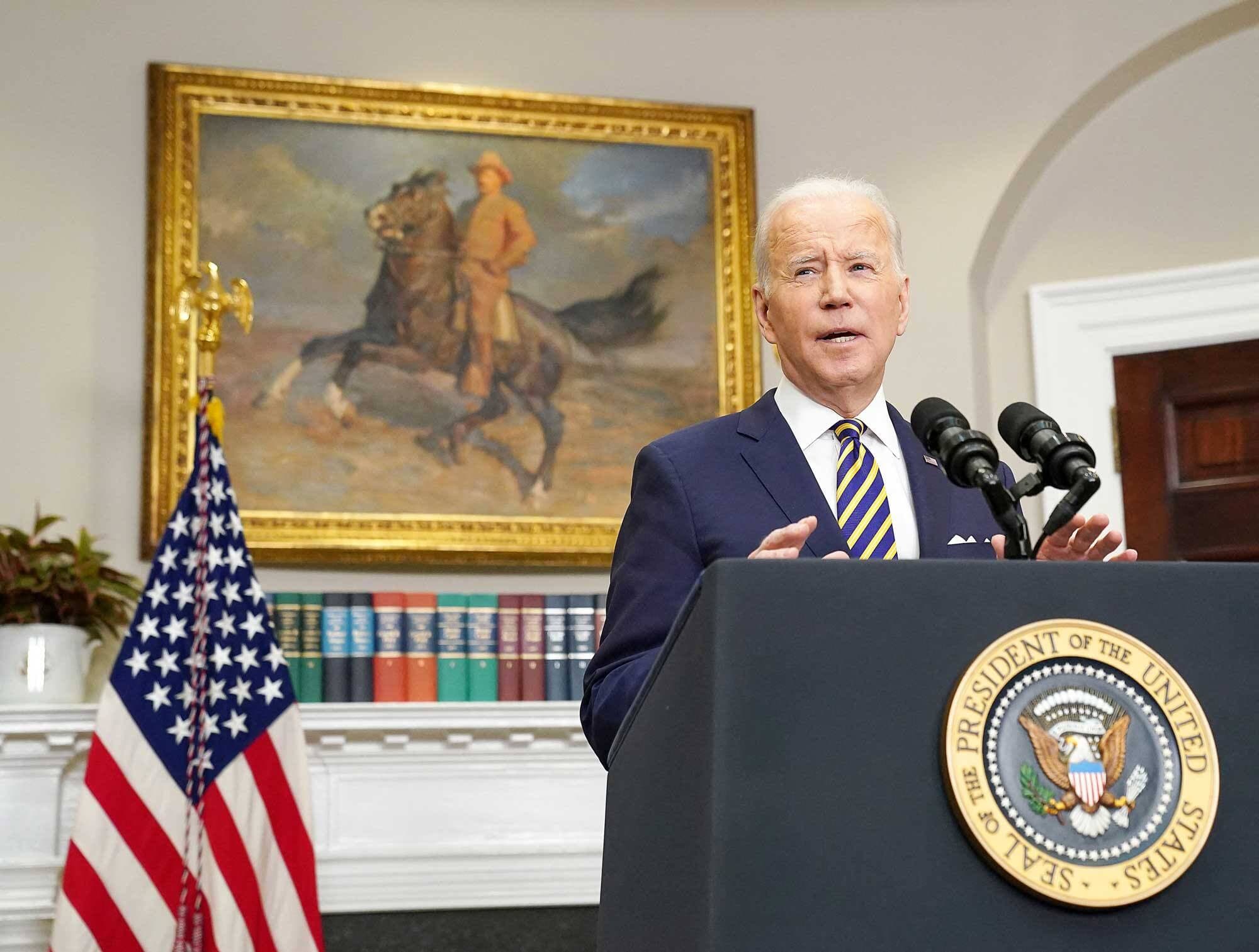 Le président américain Joe Biden a annoncé, hier, dans le bureau ovale de la Maison-Blanche, que les États-Unis suspendaient jusqu’à nouvel ordre tout achat de pétrole et de gaz russe. Le Royaume-Uni a, peu après, confirmé une mesure similaire.