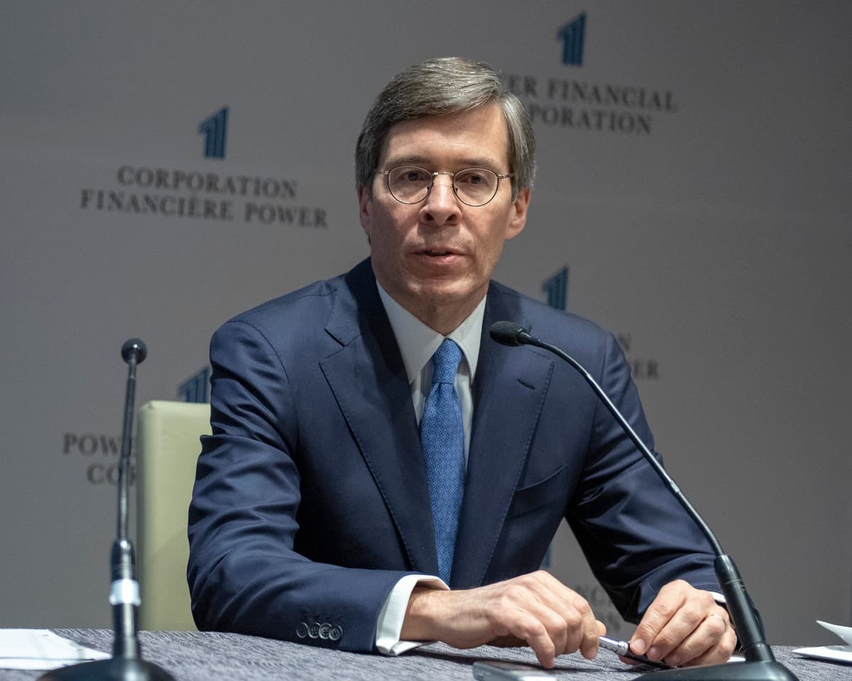 Le PDG de Power Corporation, Jeffrey Orr.