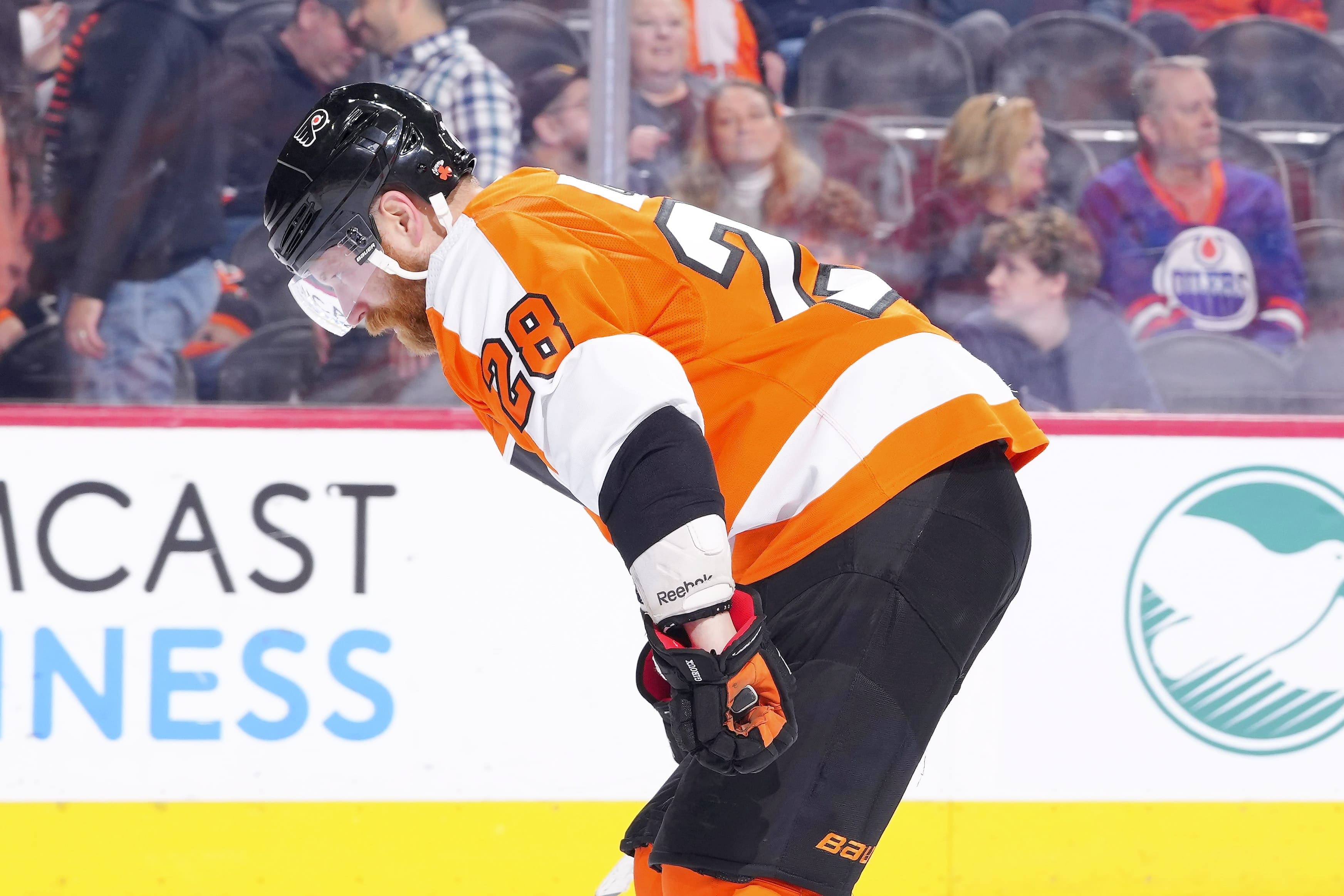 Depuis sa venue à Philadelphie, en février 2008, Claude Giroux s’est donné corps et âme pour les Flyers.