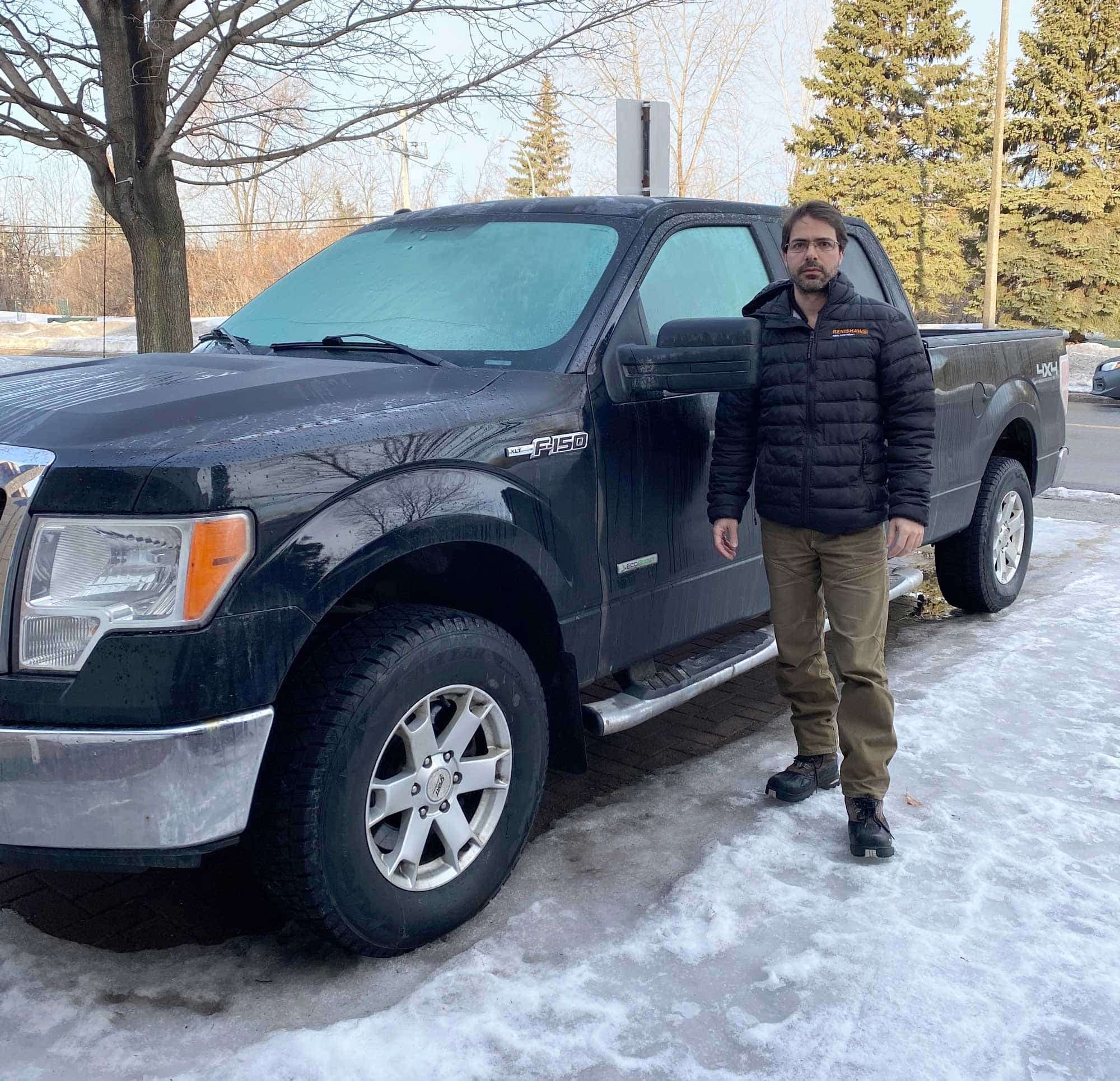 Le camion de Félix-Étienne Delorme aussi vidé par des voleurs.