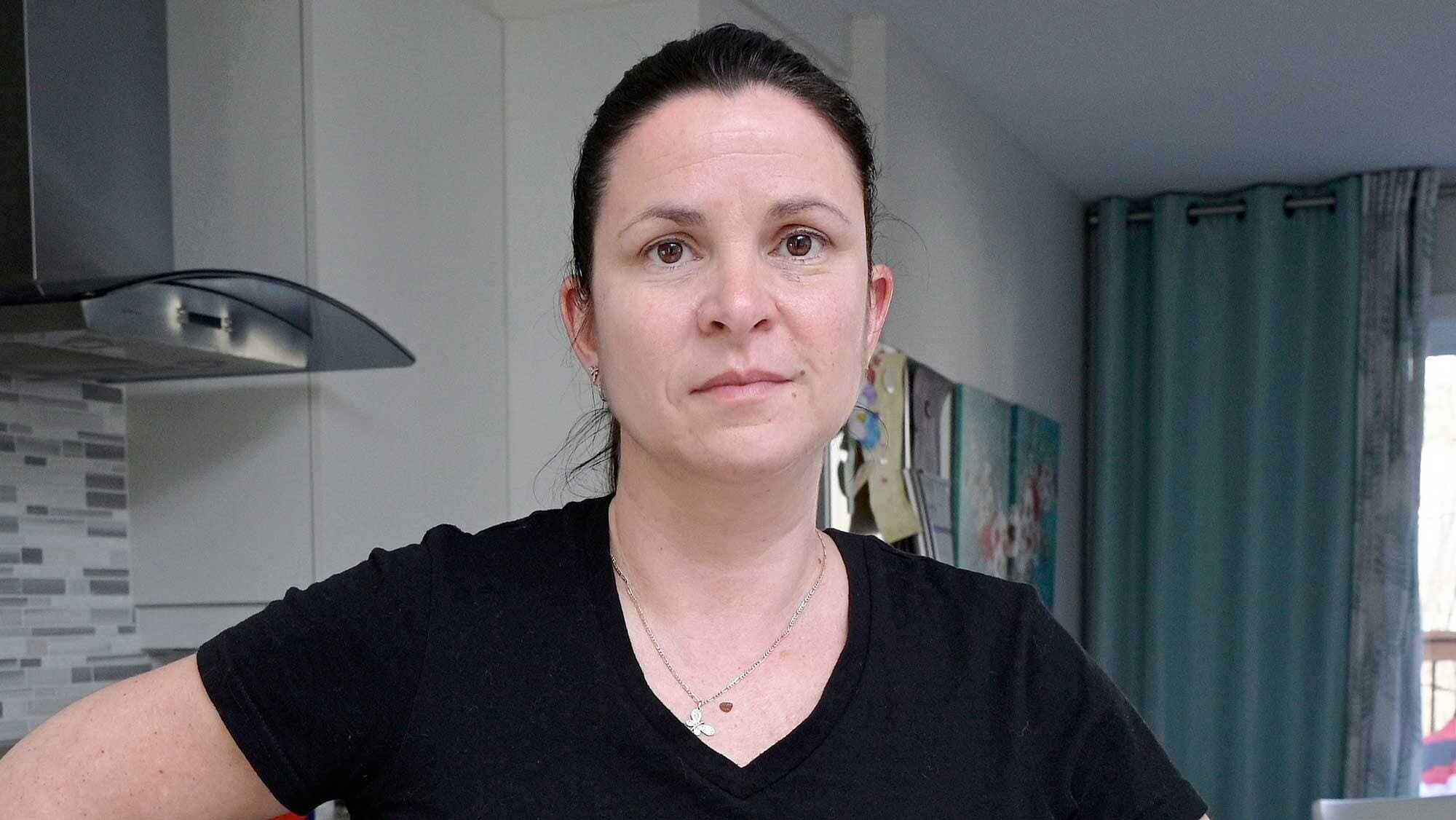 Tania Dubreuil, de la région de Granby, souligne que le montant couvrira à peine un mois d’épicerie.