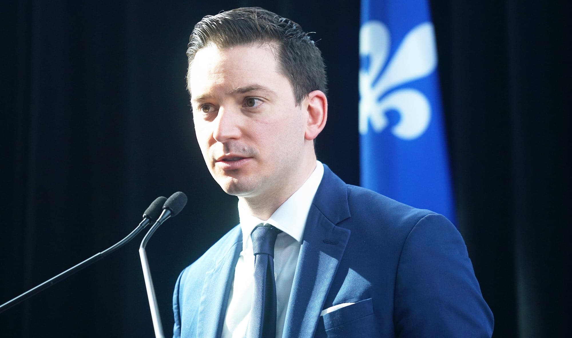 Simon Jolin-Barrette, ministre responsable de la Langue française.