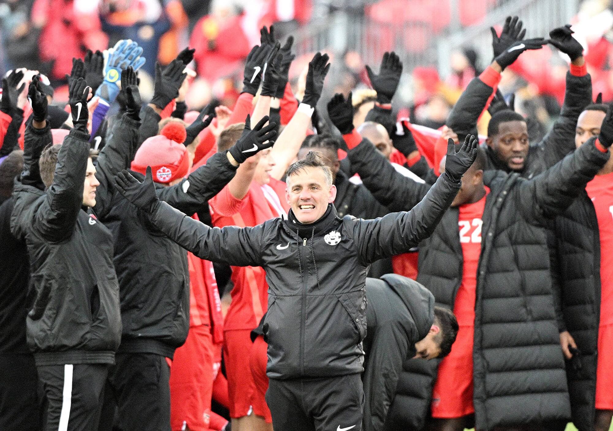 Sélectionneur de l’équipe canadienne, John Herdman a mené ses joueurs à bon port.