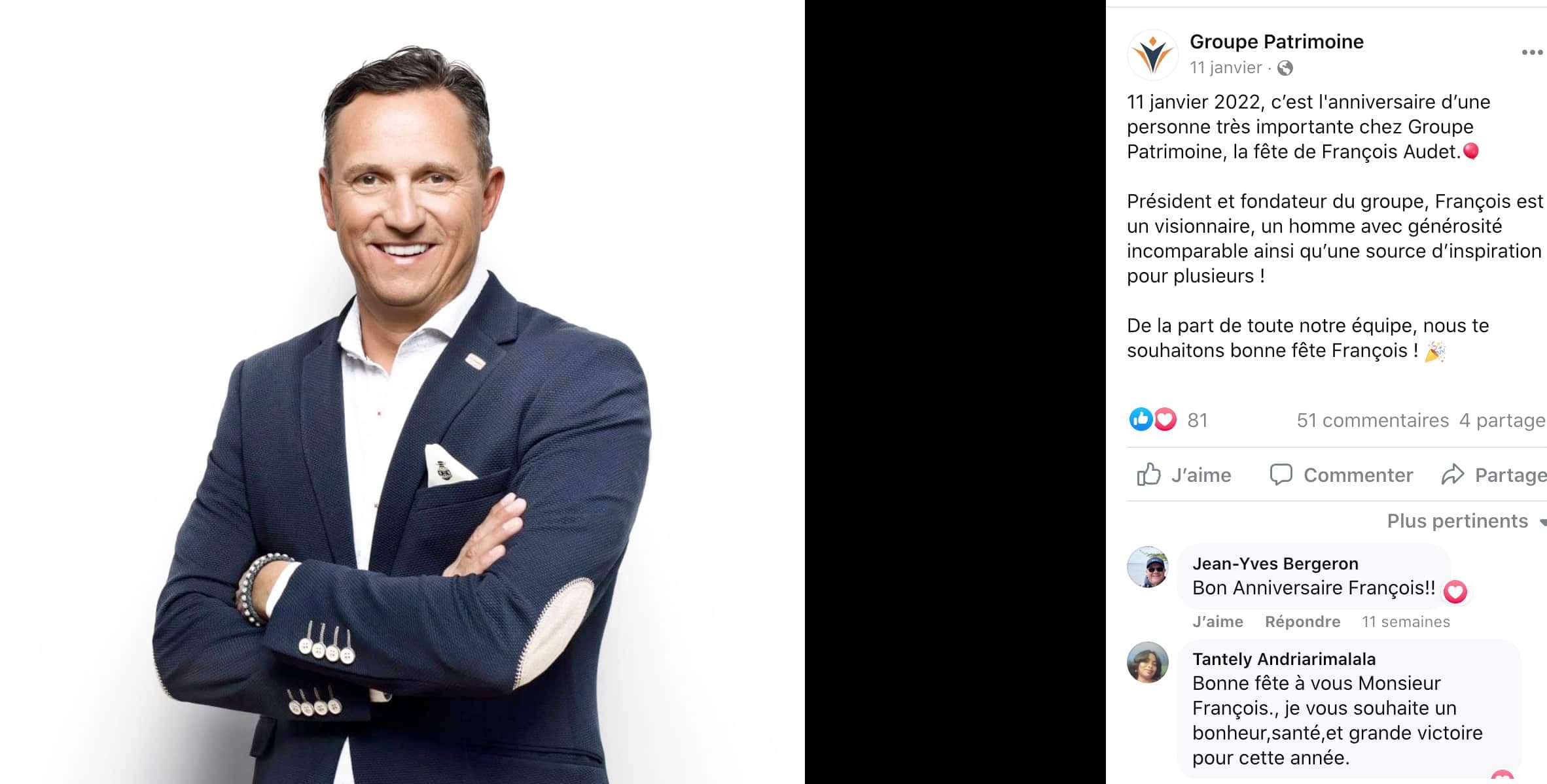Groupe Patrimoine / Facebook