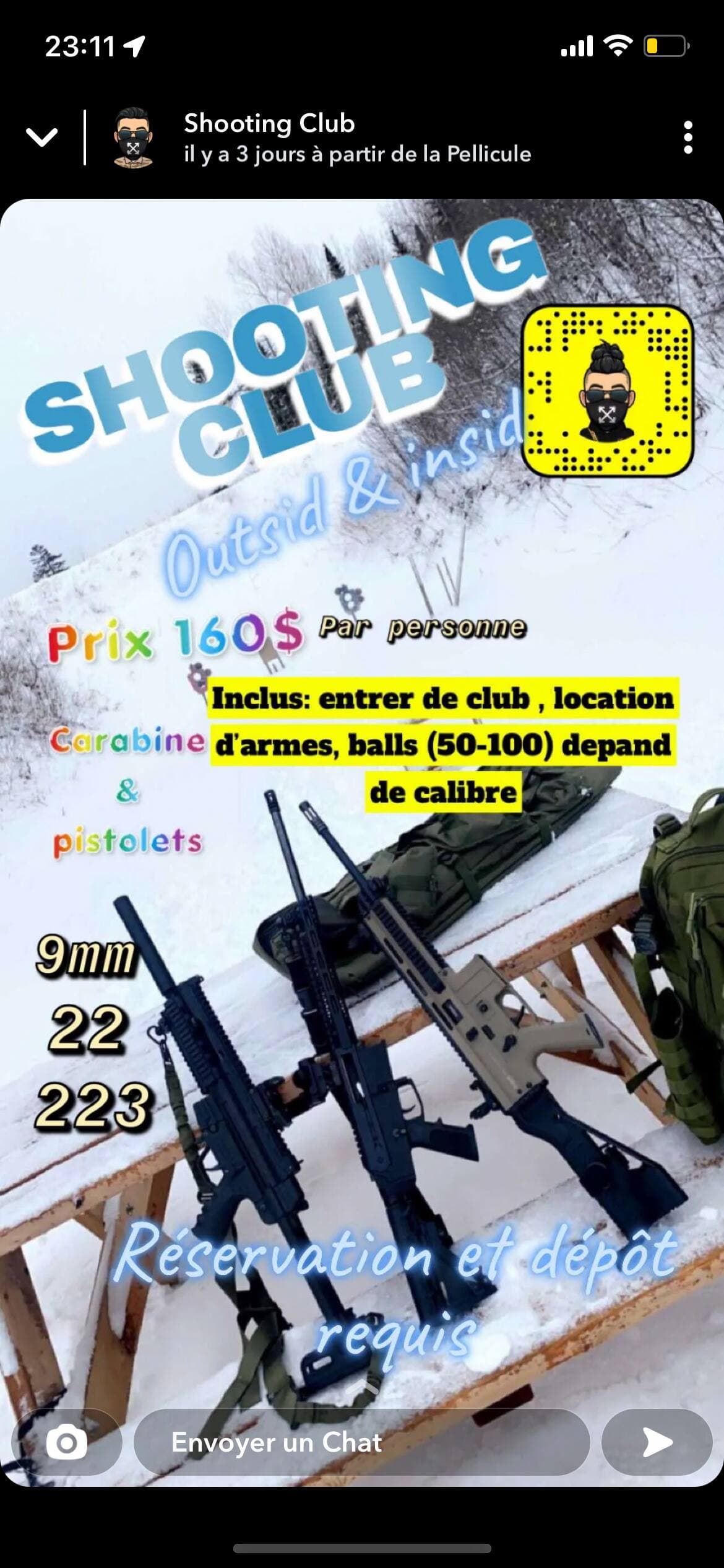 Shooting-Club / Tekiout / Snapc