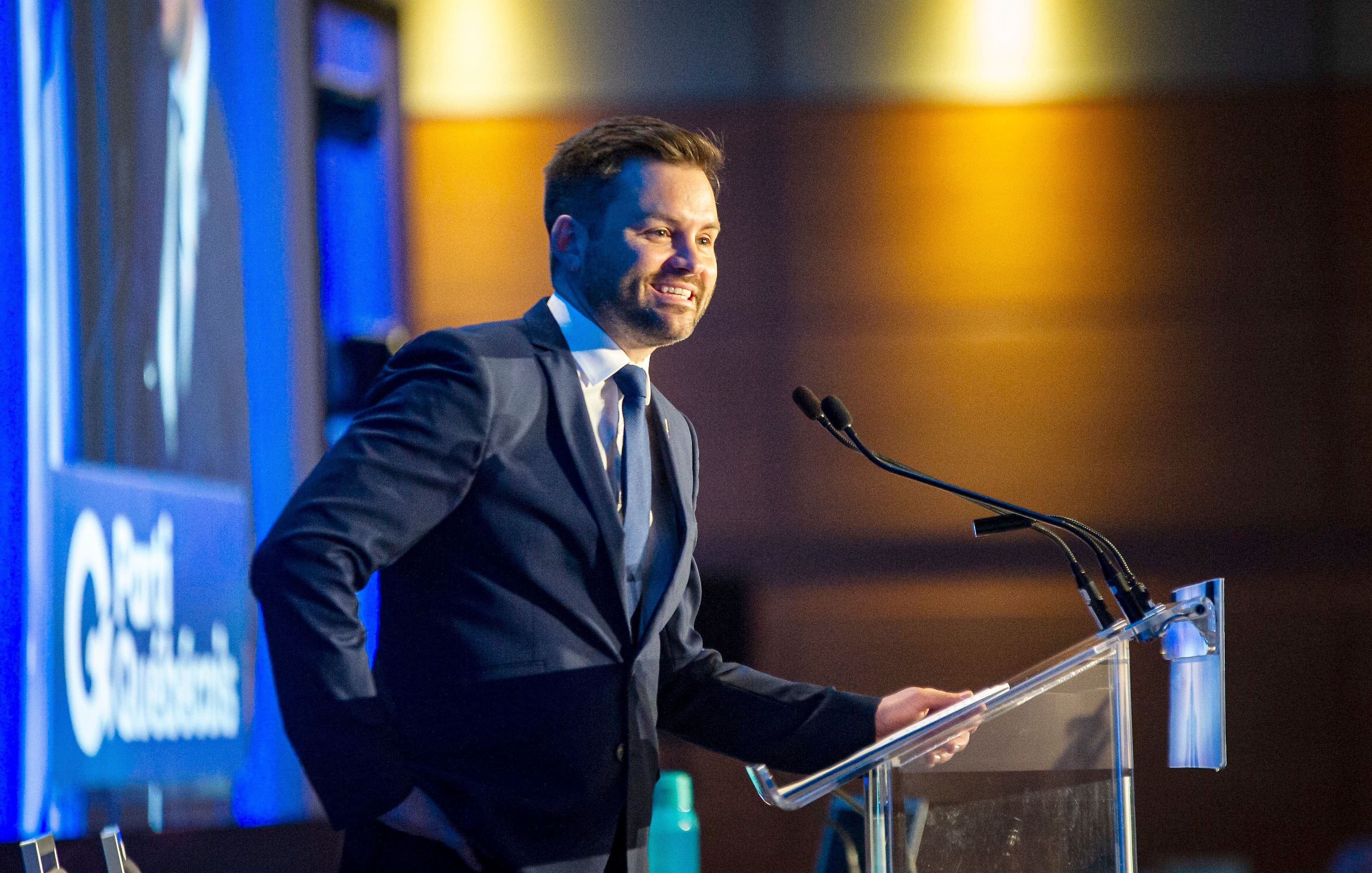 À la faveur d’un sondage qu’il a commandé à Léger pour connaître l’opinion des Québécois sur des enjeux d’actualité, le Parti Québécois souhaite donner un nouveau souffle aux mesures qu’il propose pour la survie du français. Sur la photo, le chef du PQ, Paul St-Pierre Plamondon, lors du Conseil national, samedi dernier, à Boucherville.