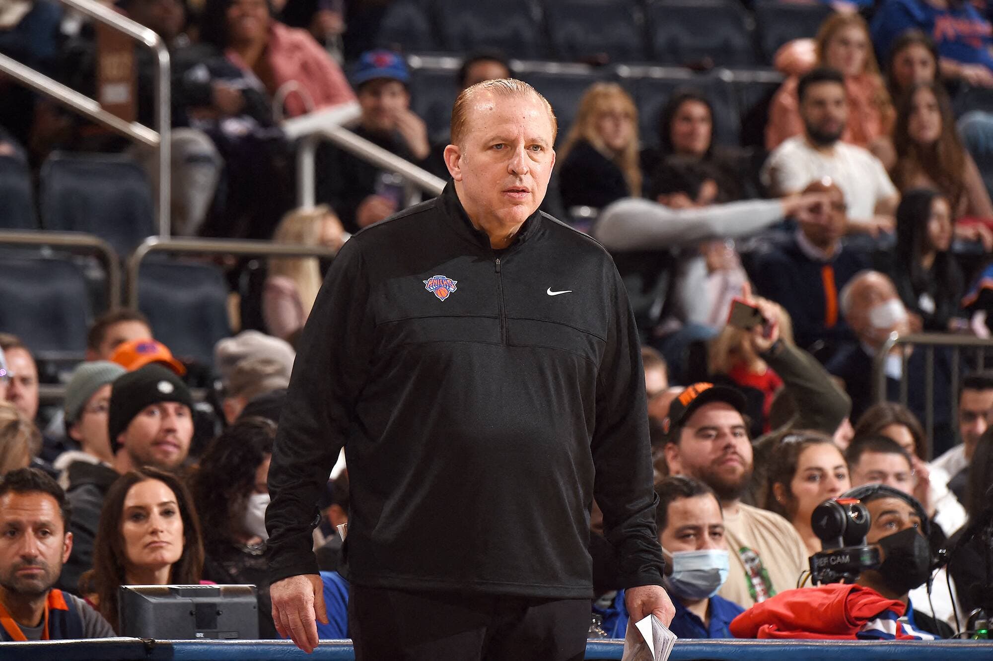Tom Thibodeau est l’entraîneur-chef des Knicks de New York dans la NBA.