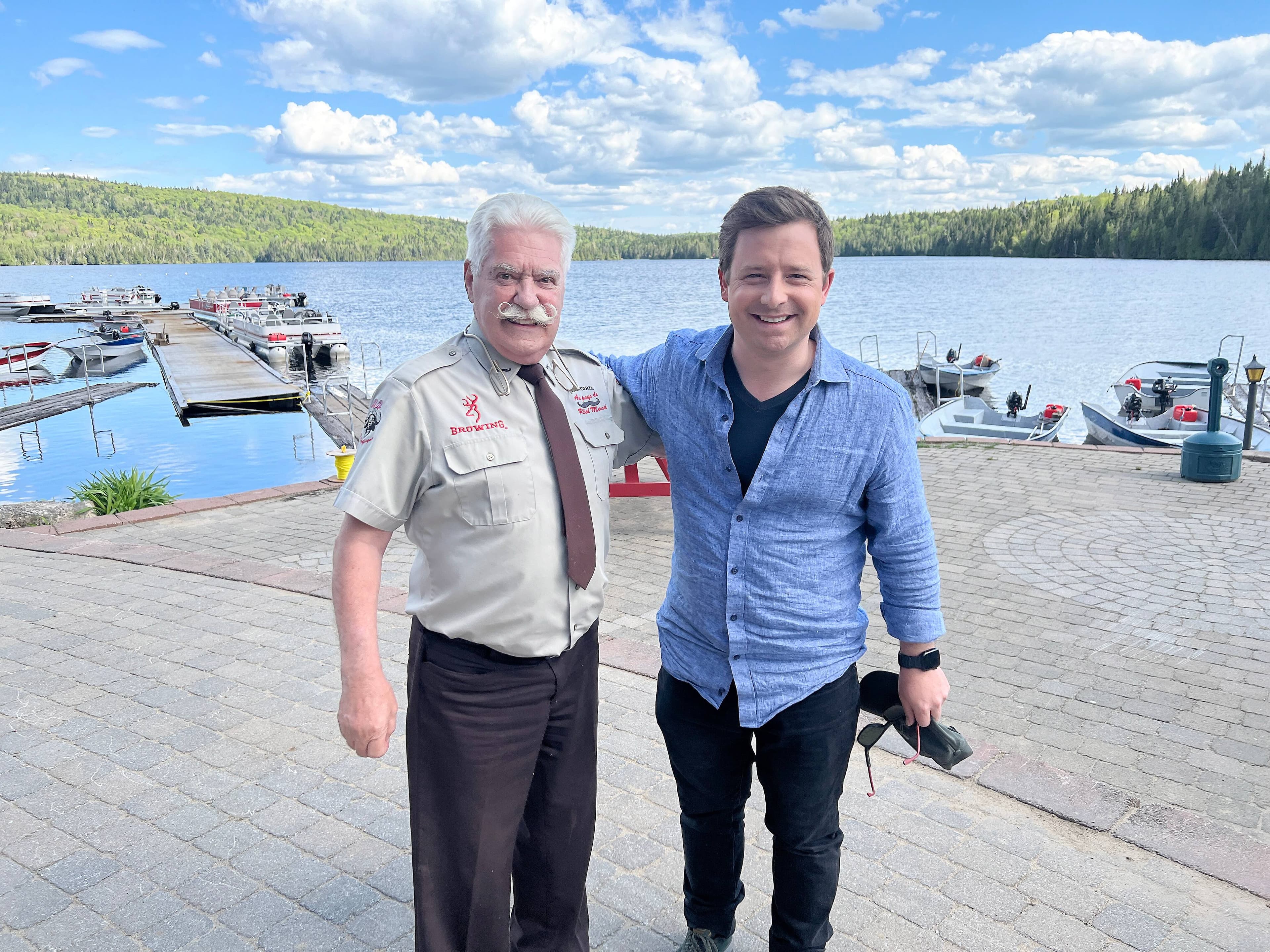 Partie de pêche à la truite auprès de Réal Massé, cette semaine, à Saint-Zénon.