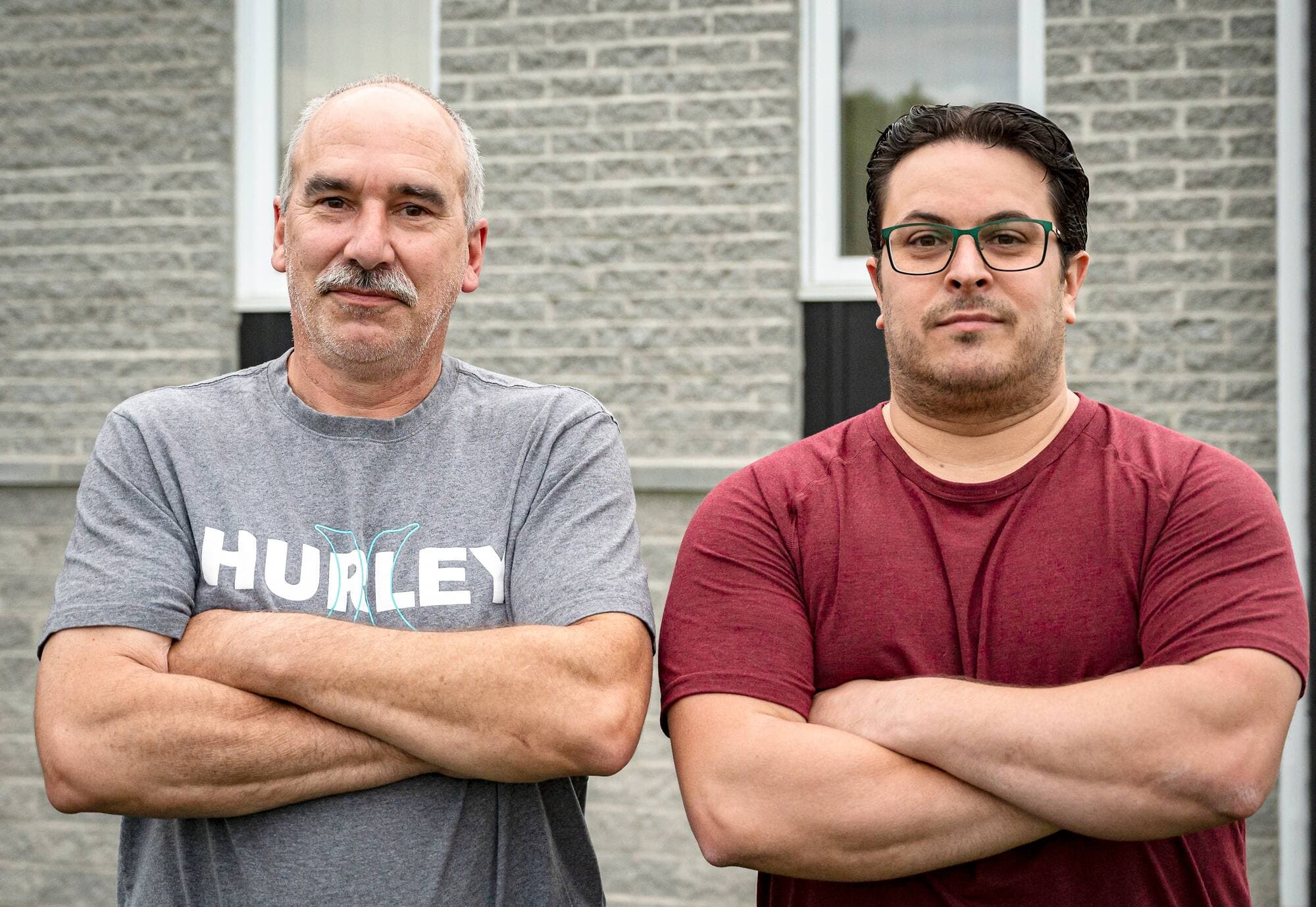 Marcel Tousignant, 58 ans, et Joe Pereira, 41 ans, se sont précipités pour aider.