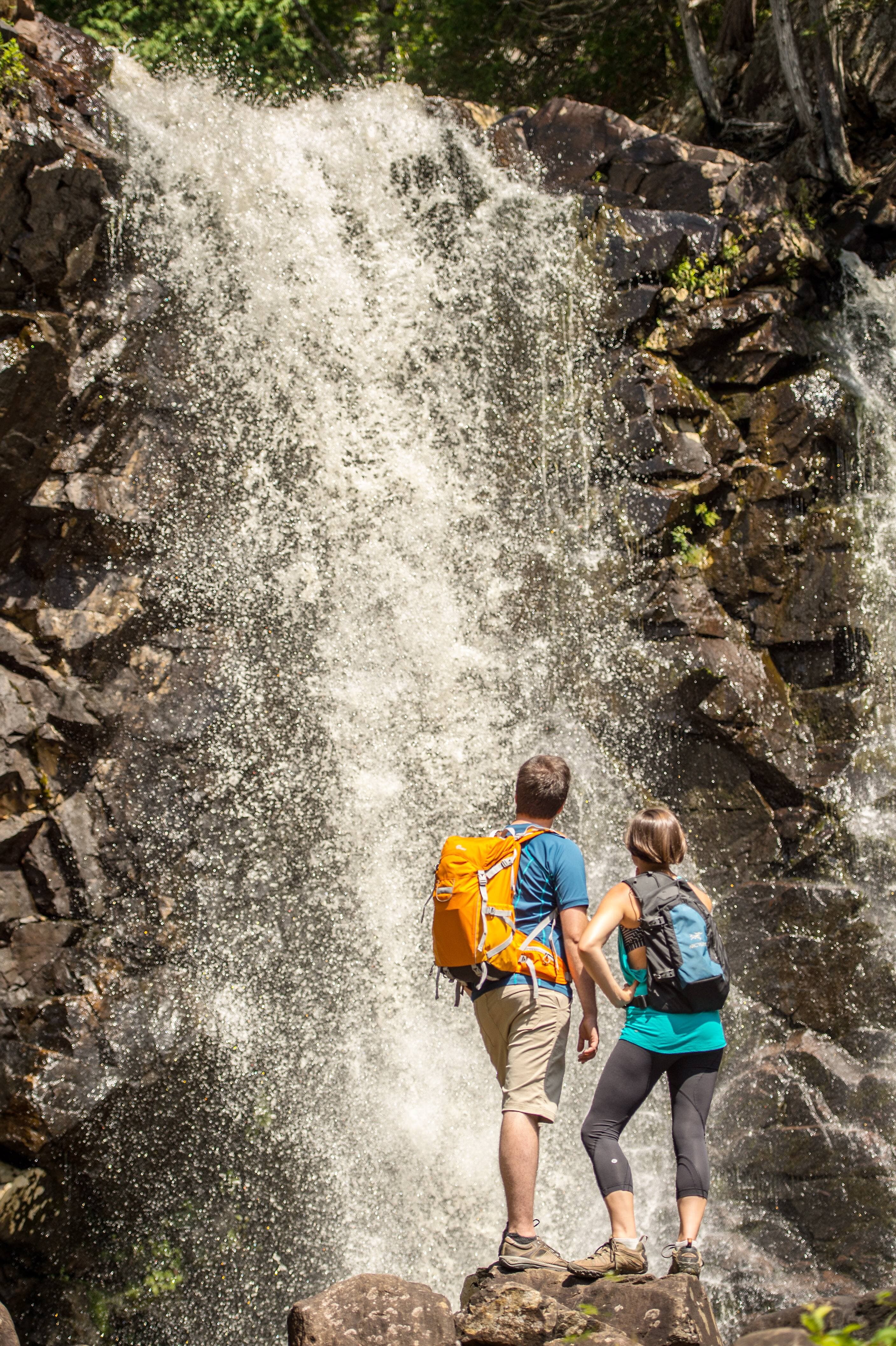 Parc régional de la Chute-à-Bull à Saint-Côme.