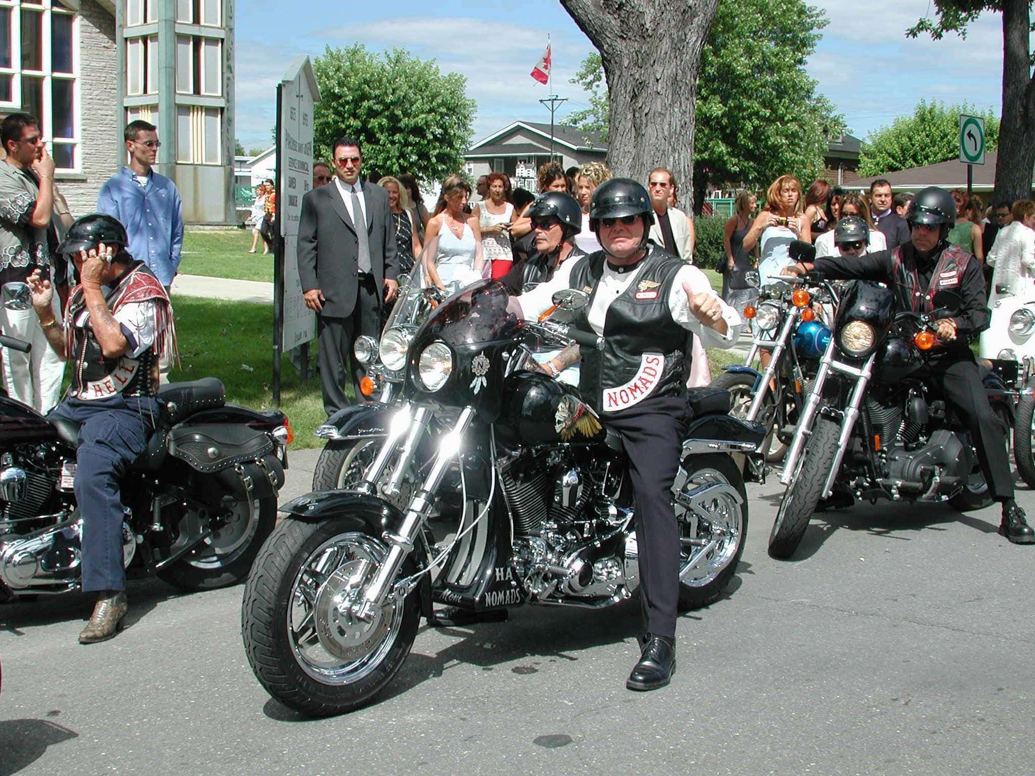 Photo tirée du Livre noir des Hells Angels