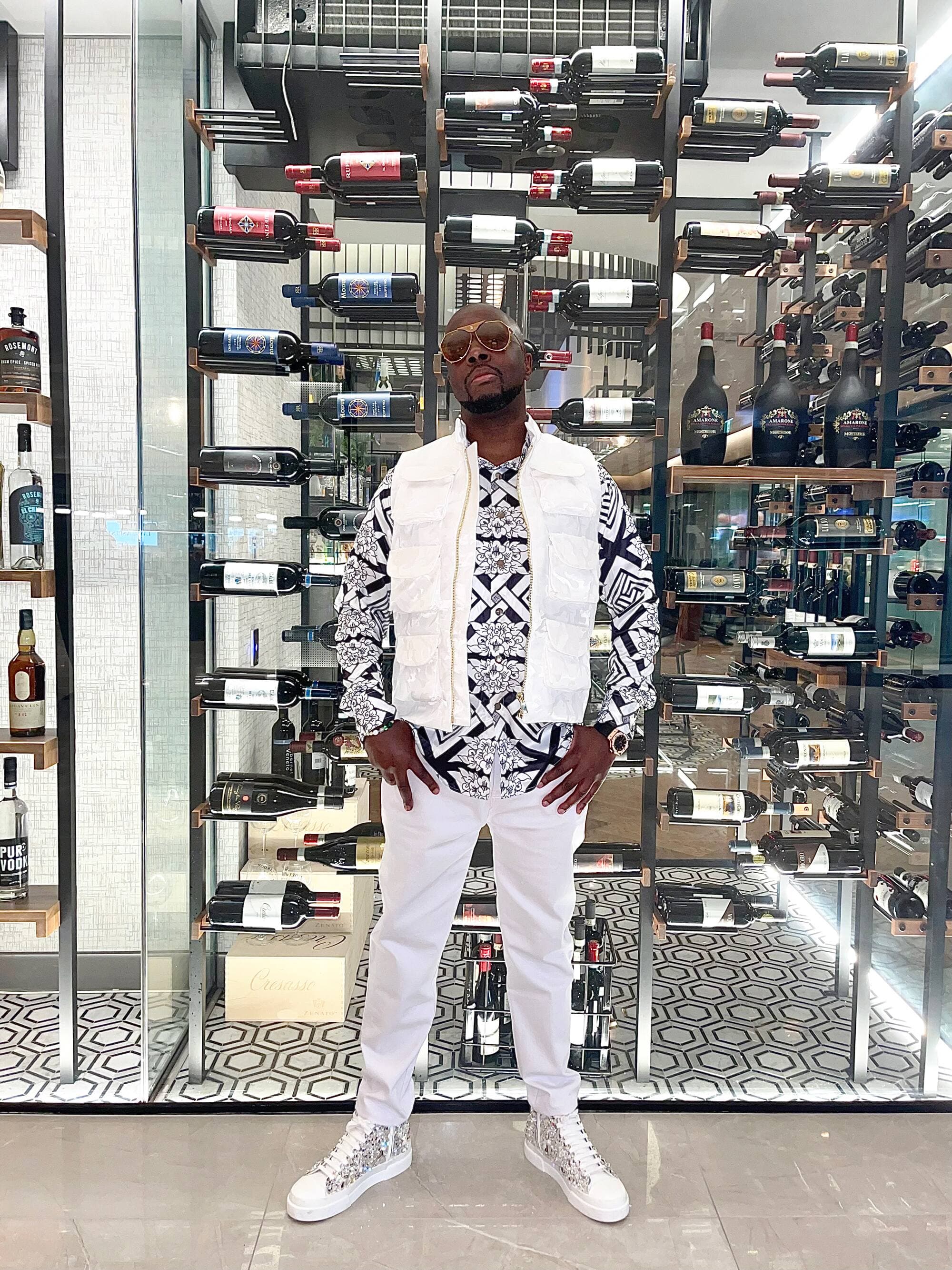 Wyclef Jean à son arrivée à la Gare Windsor.