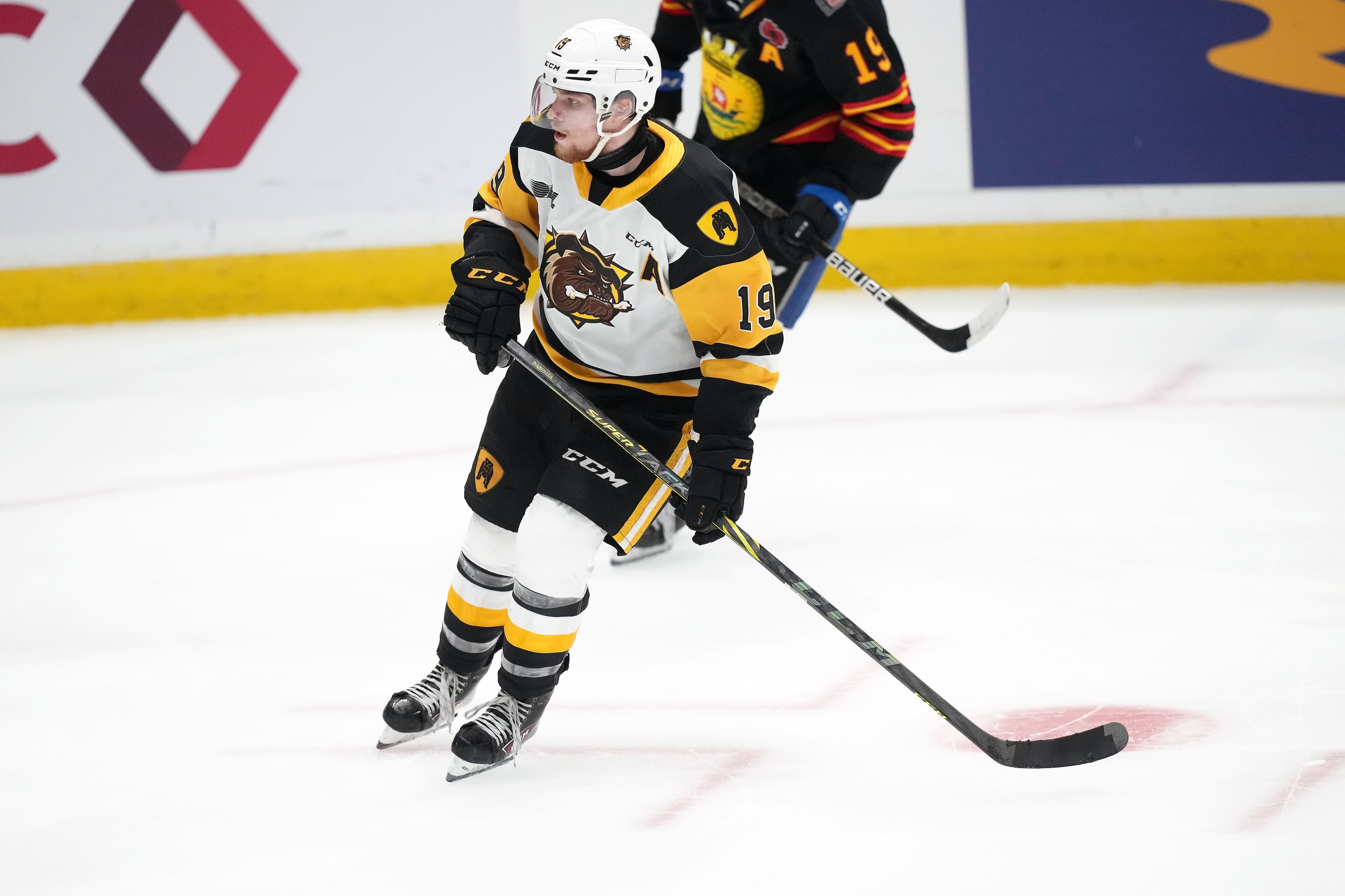 Jan Mysak en pleine action contre les Sea Dogs de Saint-Jean, lundi dernier.