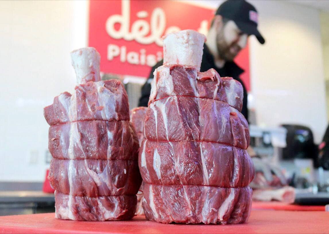 Le « marteau de Thor », un jarret de bœuf qui est la nouvelle coqueluche des cuisiniers amateurs aimant bien épater la galerie.