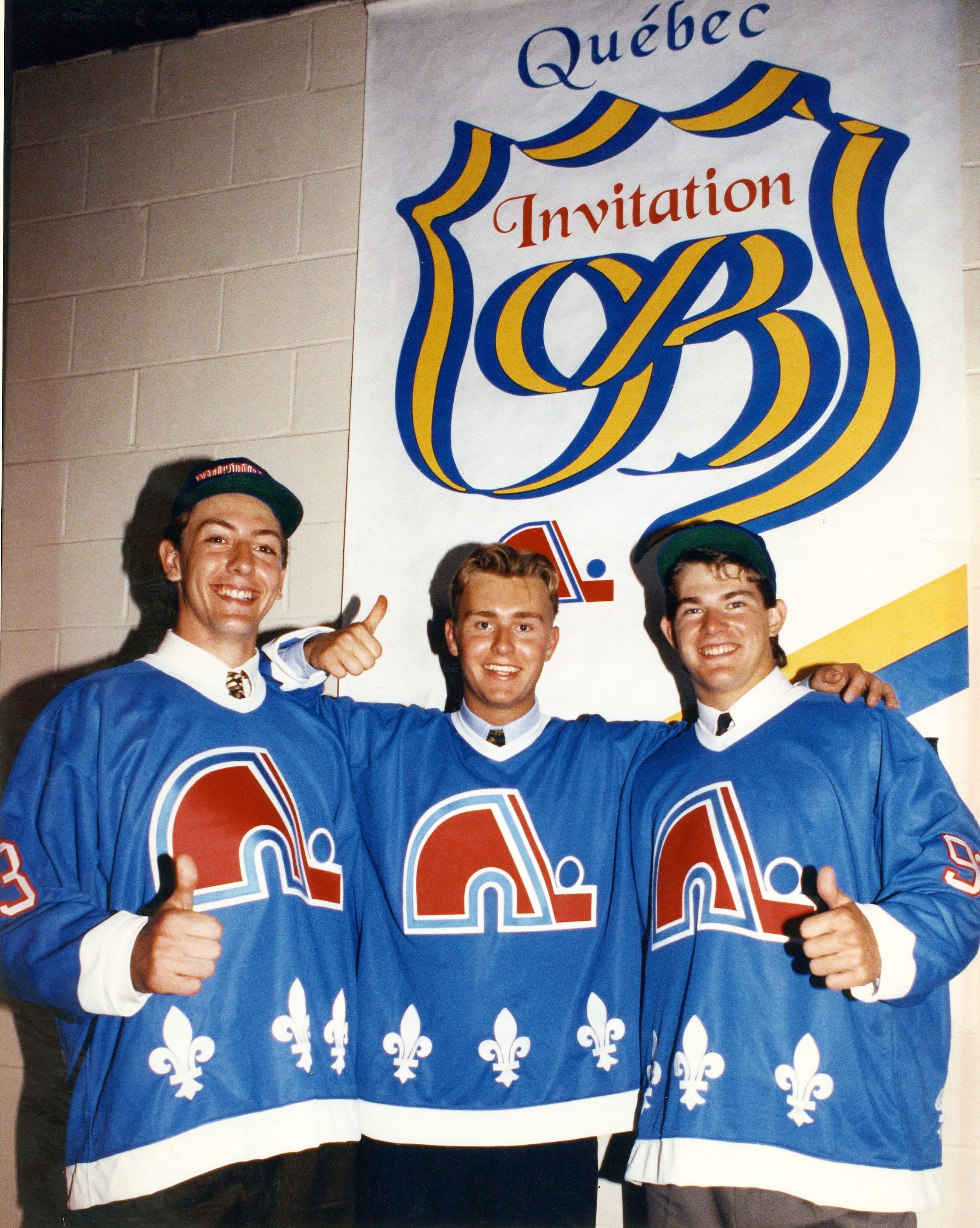 Ashley Buckberger, Jocelyn Thibault et Adam Deadmarsh ont été repêchés par les Nordiques en 1993. Le premier n’a toutefois jamais atteint la LNH.
